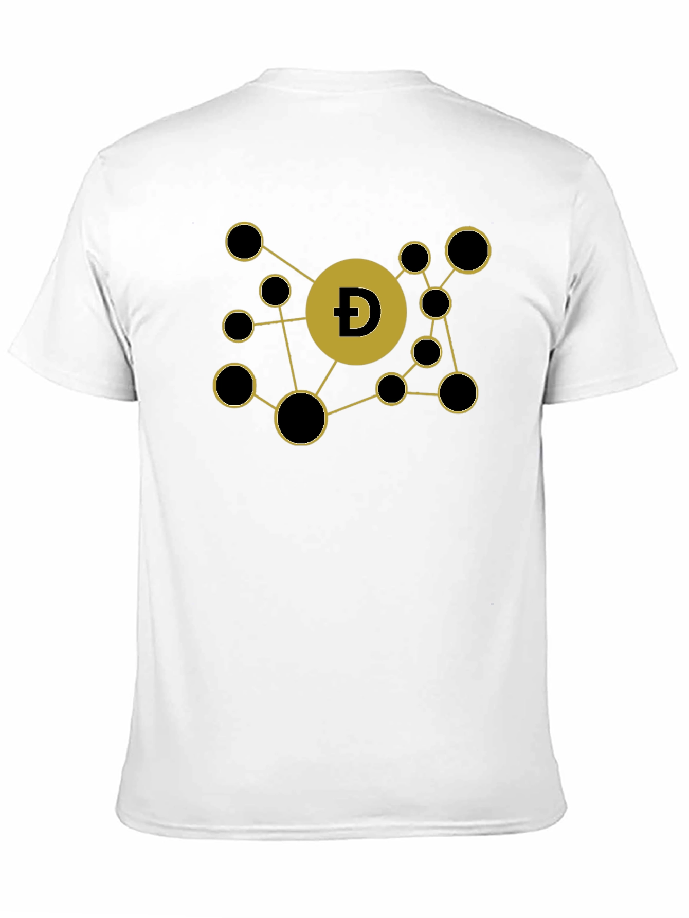 DogeCoin Crypto Black T-Shirt