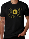 DogeCoin Crypto Black T-Shirt