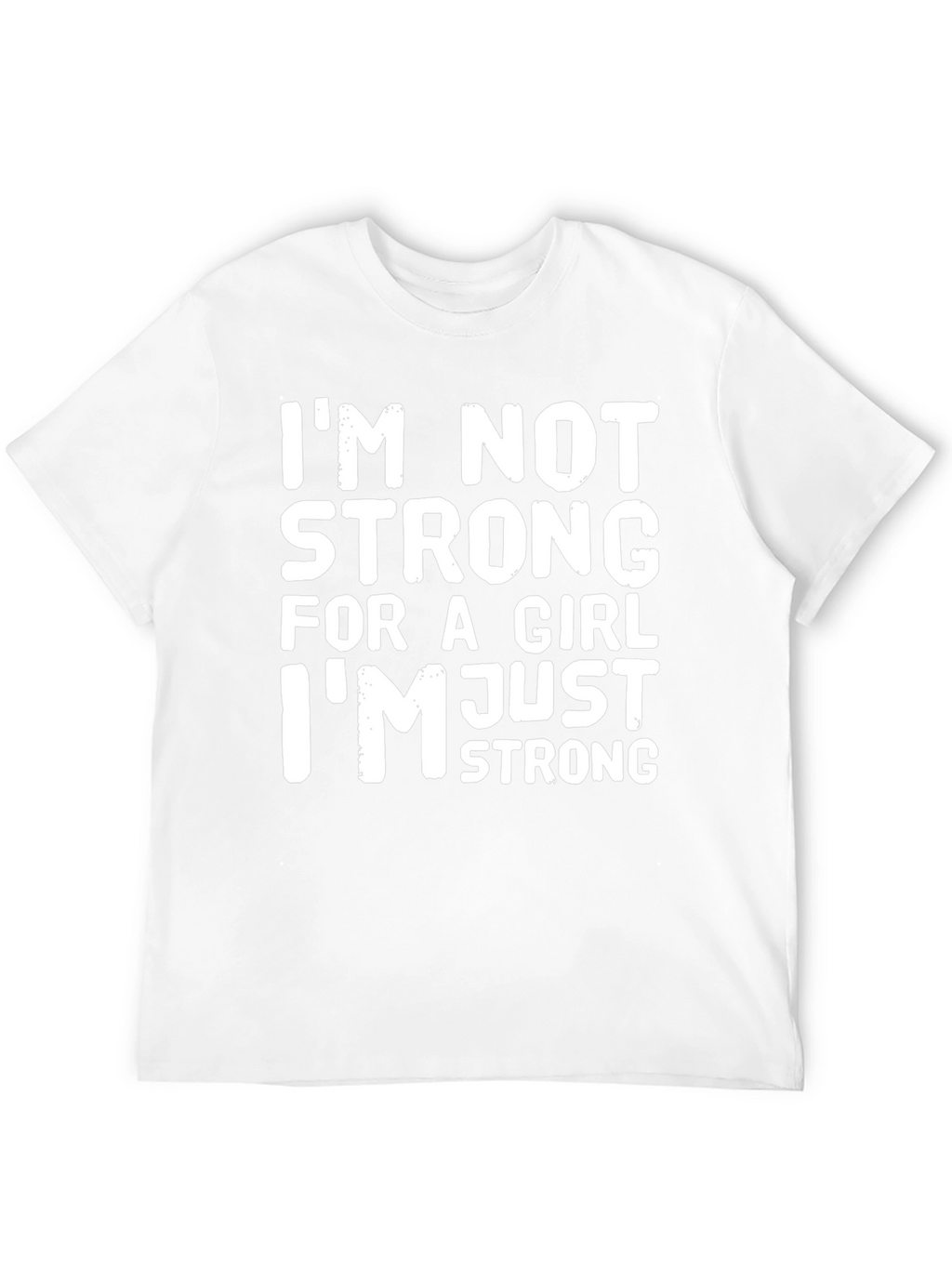 Strong Woman Graphic T-Shirt - Black