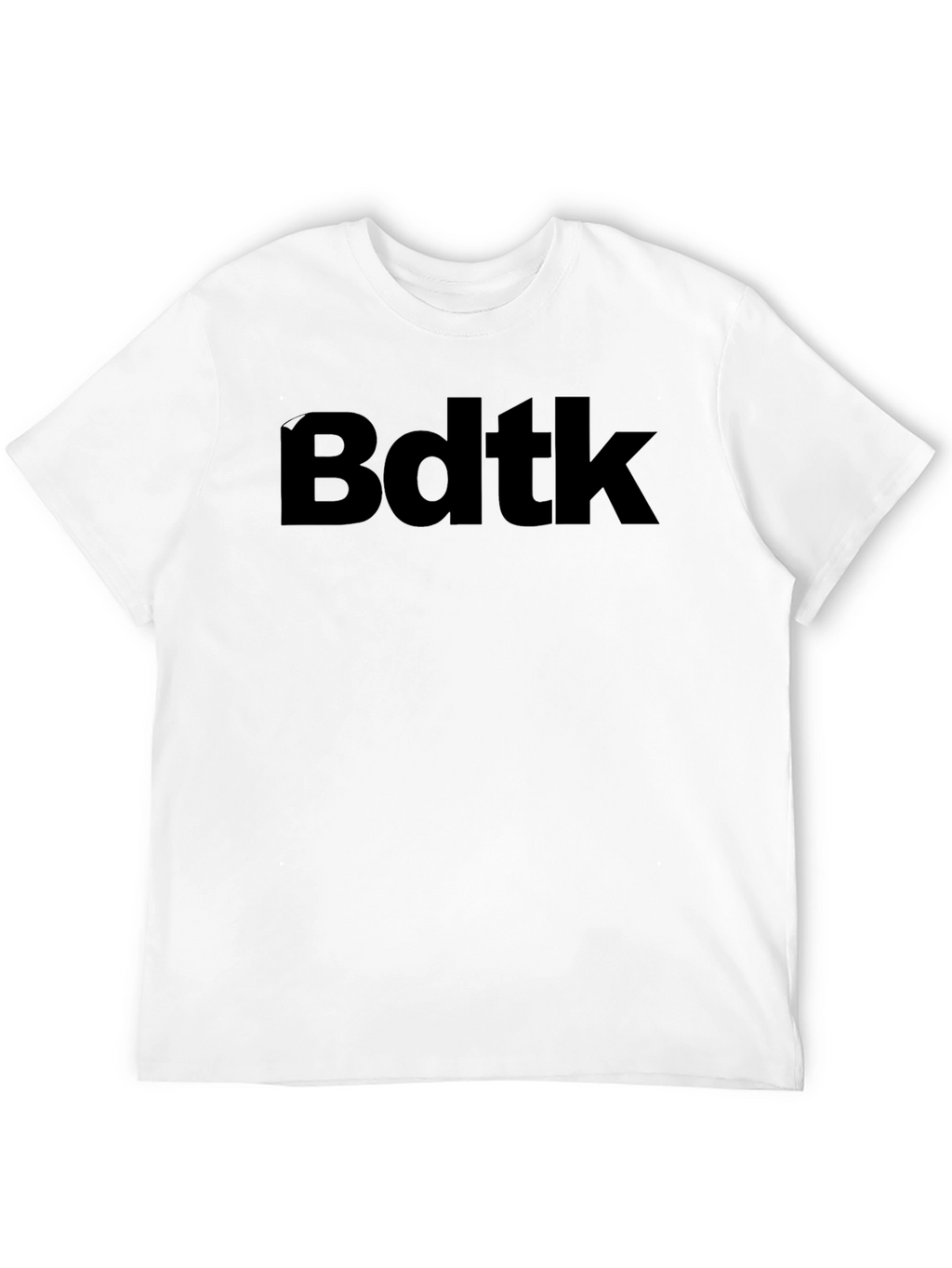 Bdtk Bold Text Graphic Tee - Black