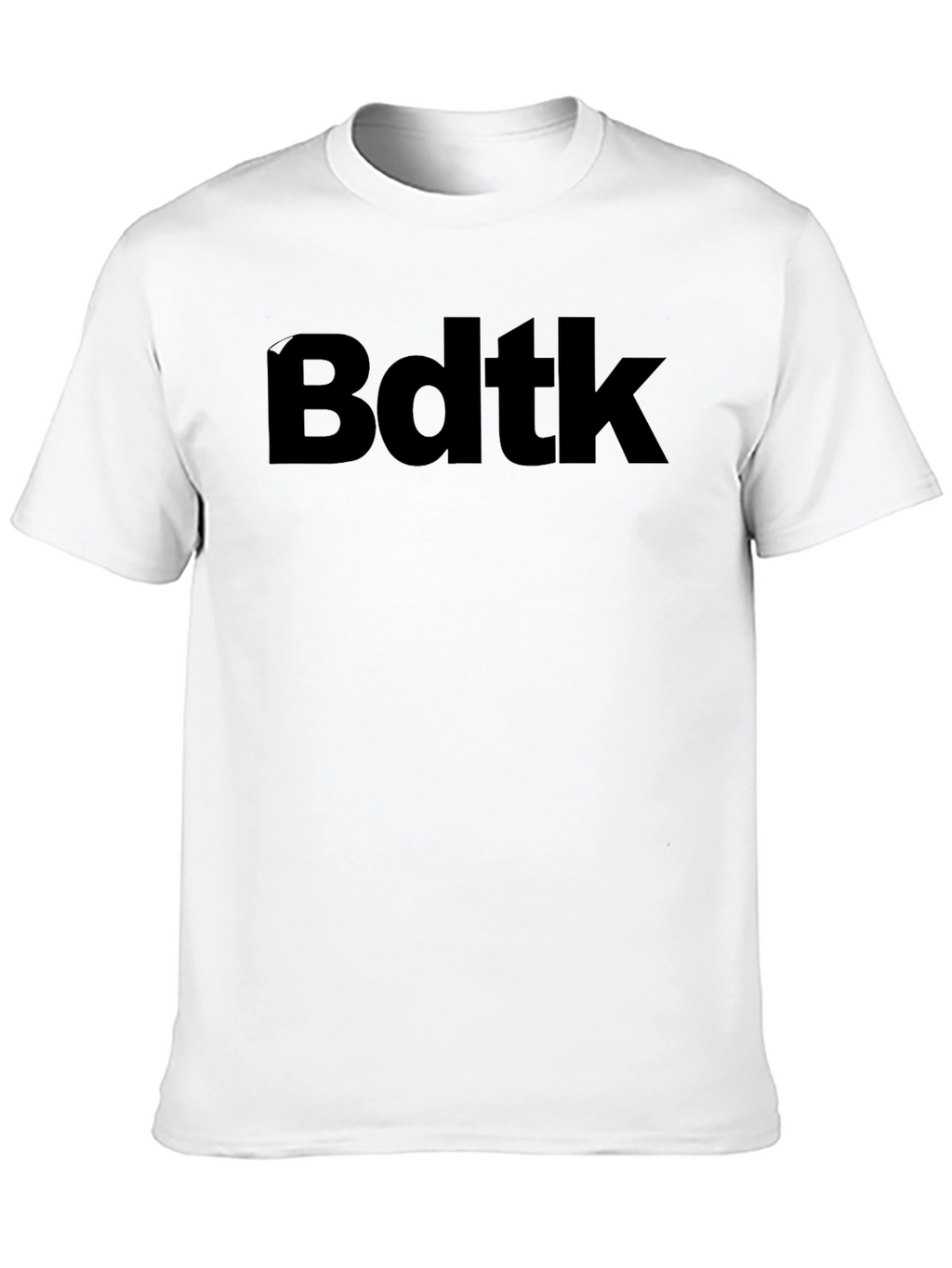 Bdtk Bold Text Graphic Tee - Black