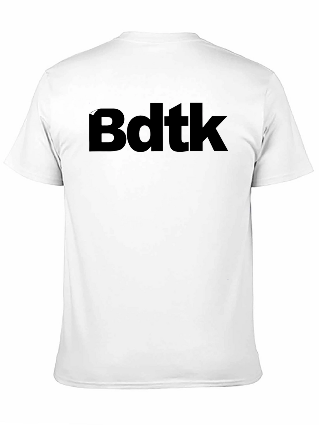 Bdtk Bold Text Graphic Tee - Black