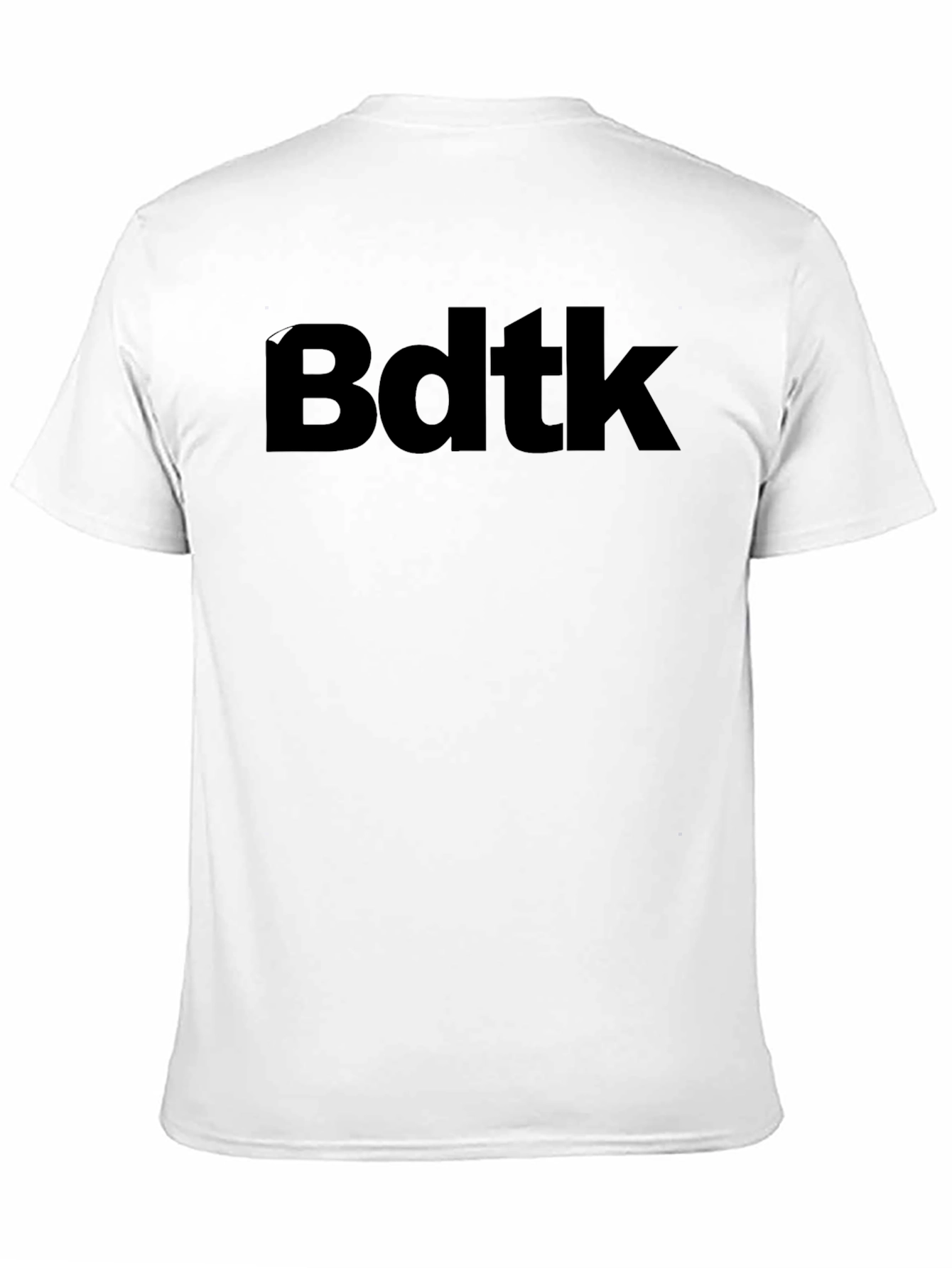 Bdtk Bold Text Graphic Tee - Black
