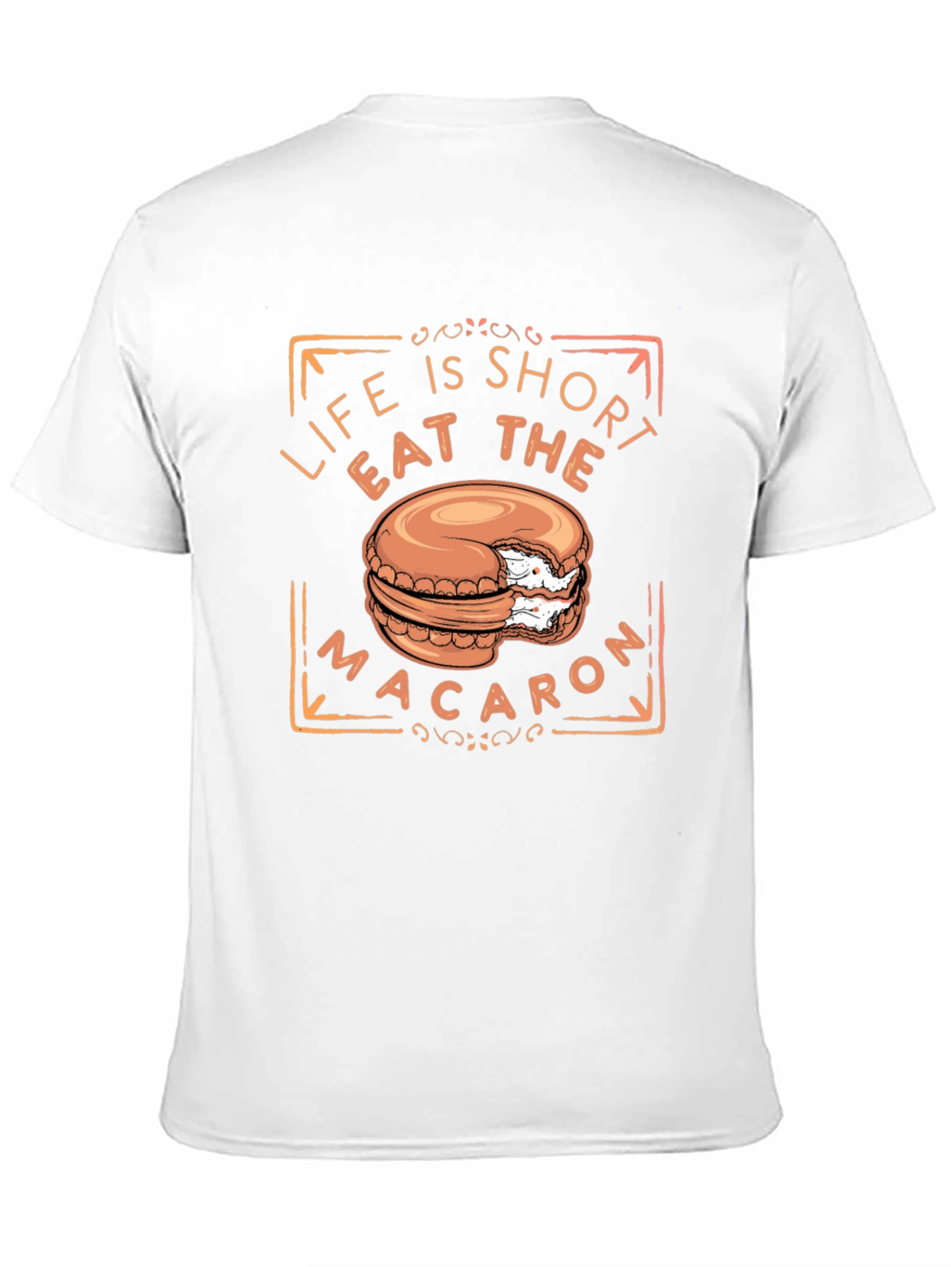 Eat the Macaron Short Sleeve T-Shirt