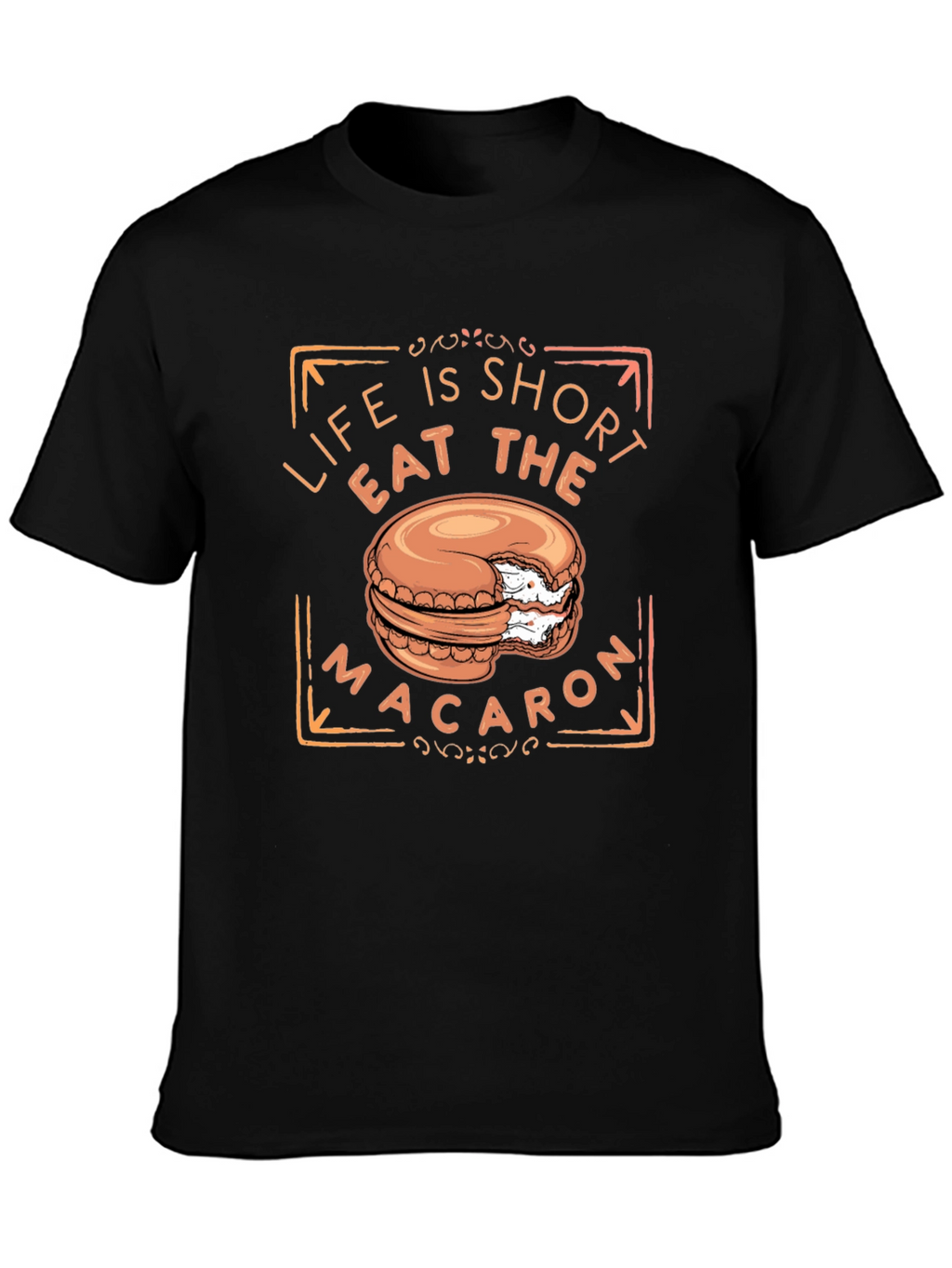 Eat the Macaron Short Sleeve T-Shirt