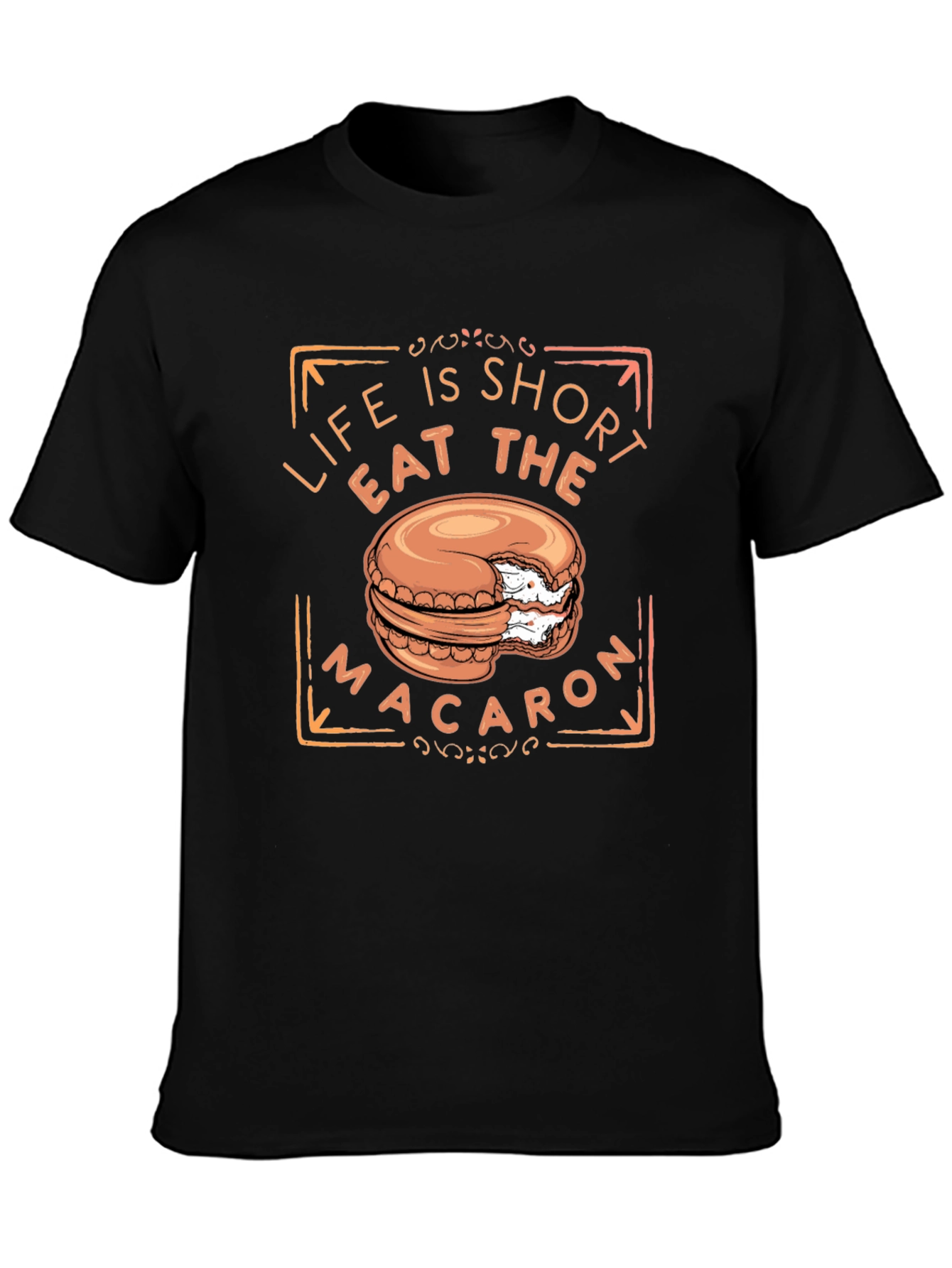 Eat the Macaron Short Sleeve T-Shirt