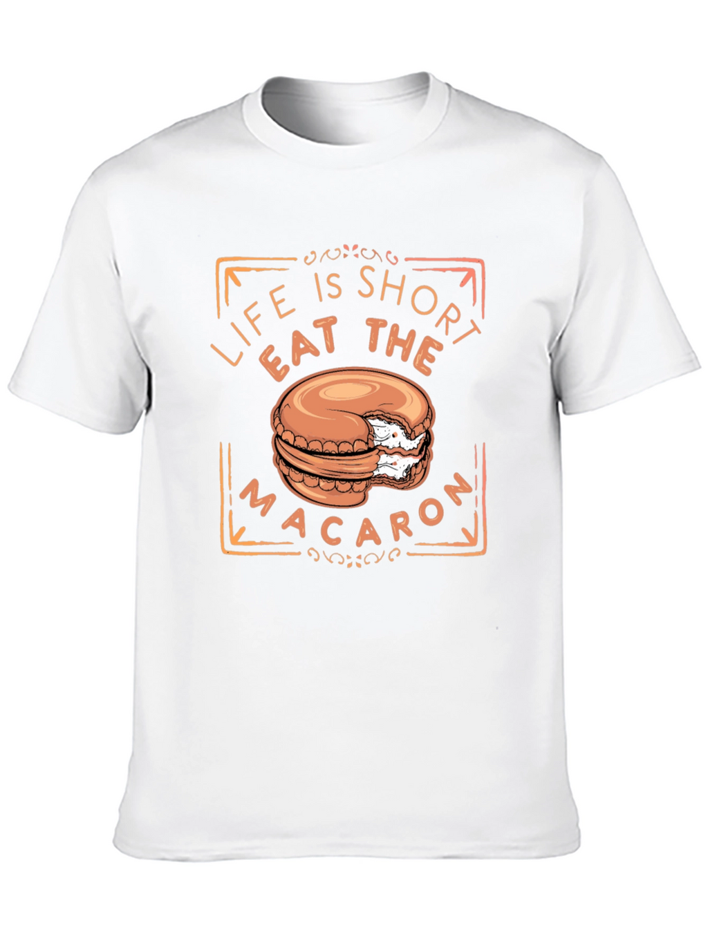 Eat the Macaron Short Sleeve T-Shirt
