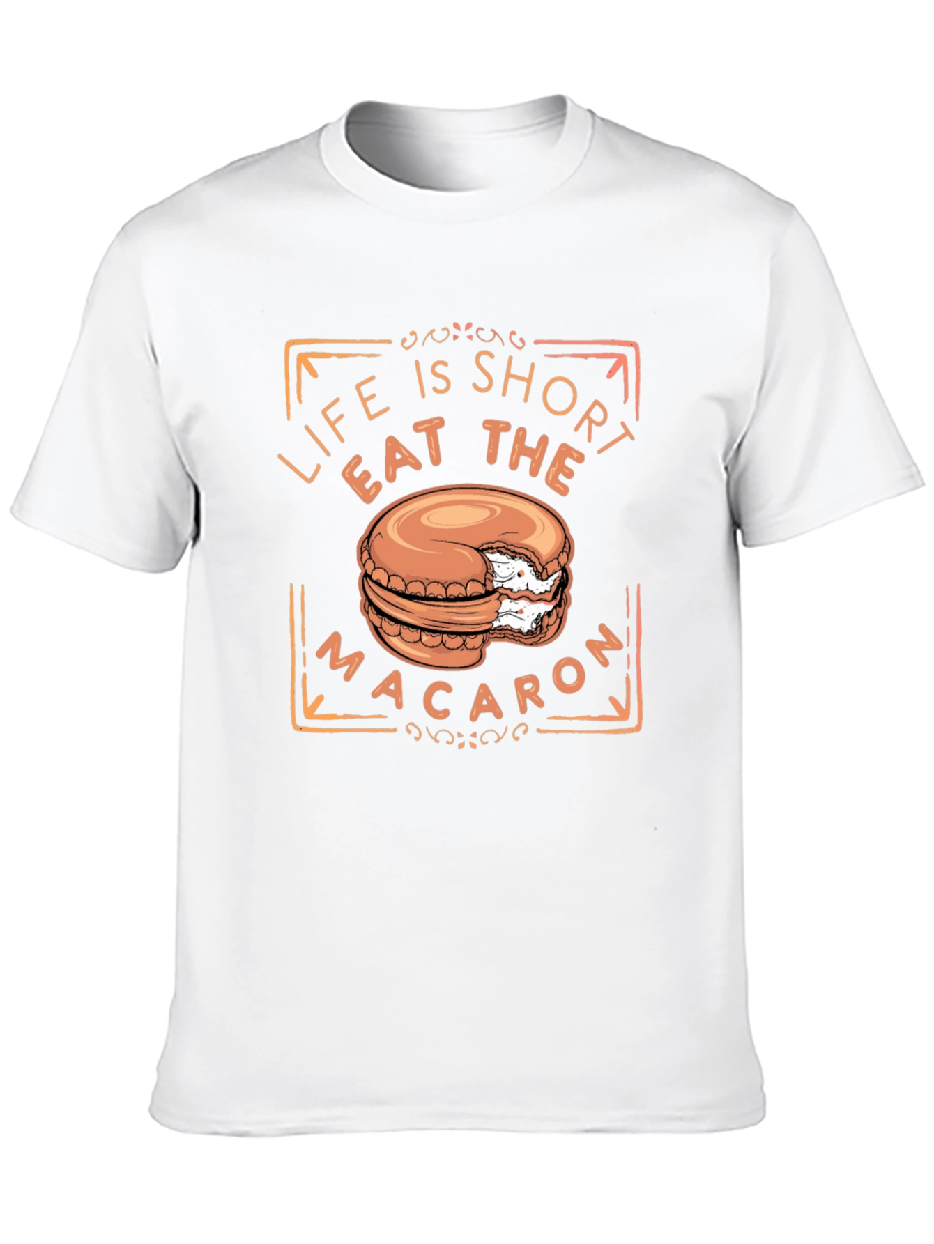 Eat the Macaron Short Sleeve T-Shirt