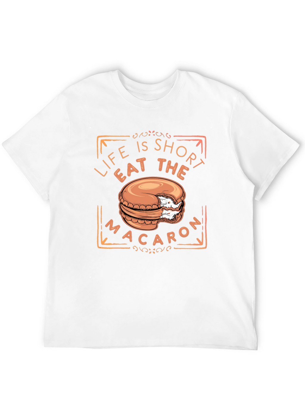 Eat the Macaron Short Sleeve T-Shirt