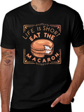 Eat the Macaron Short Sleeve T-Shirt
