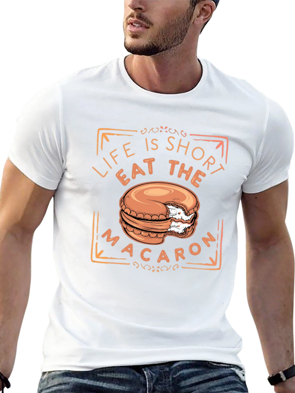 Eat the Macaron Short Sleeve T-Shirt