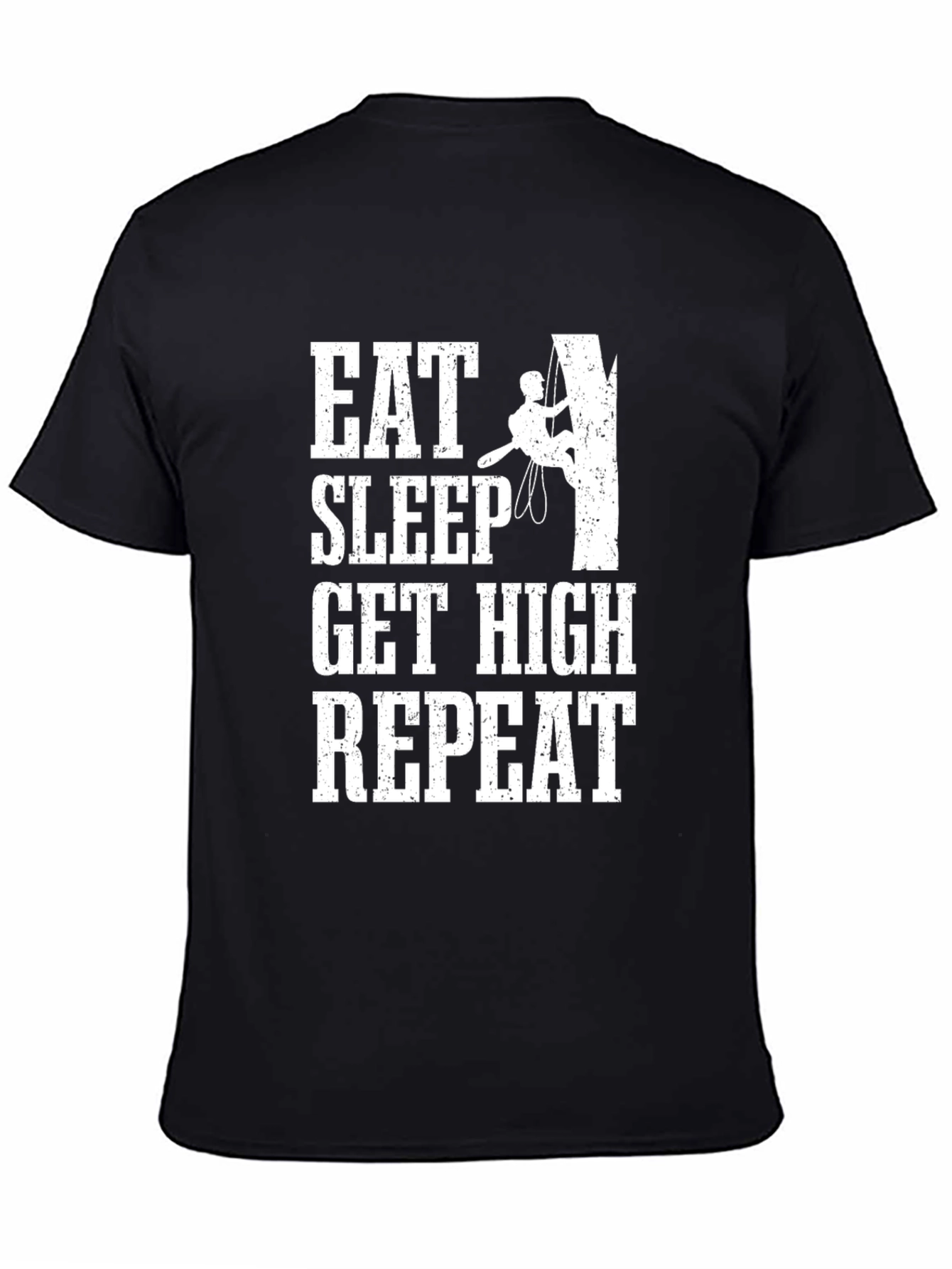 Eat Sleep Get High Repeat Climbing T-Shirt