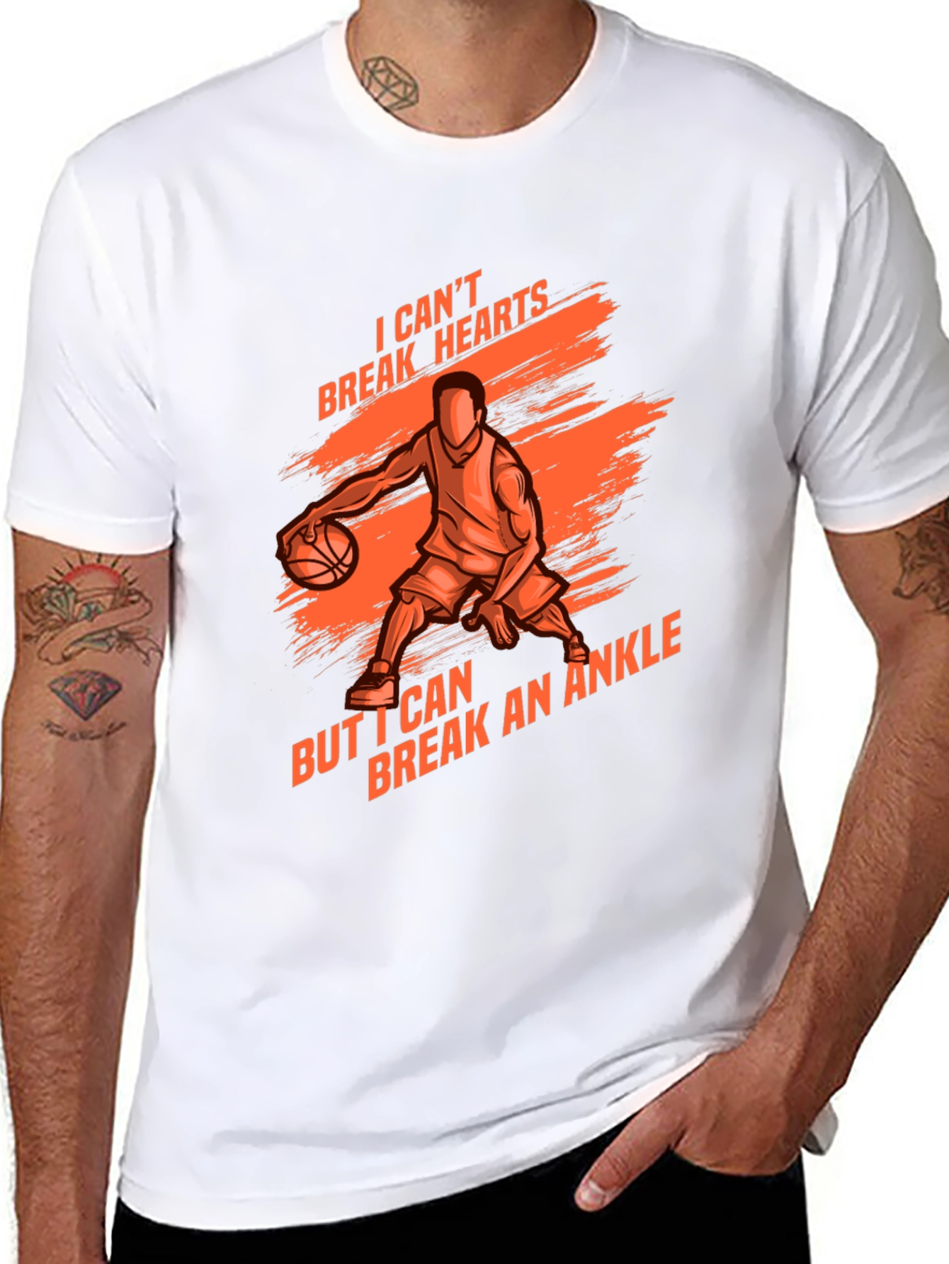 Basketball Ankle Breaker Graphic T-Shirt
