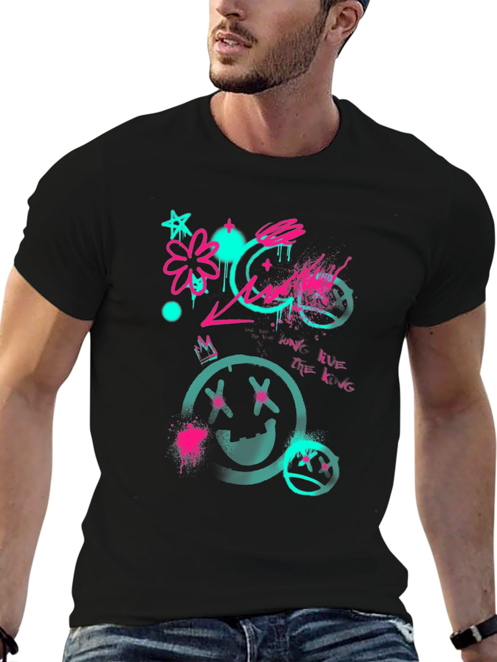 Graffiti Art T-Shirt - Unique Graphic Tee
