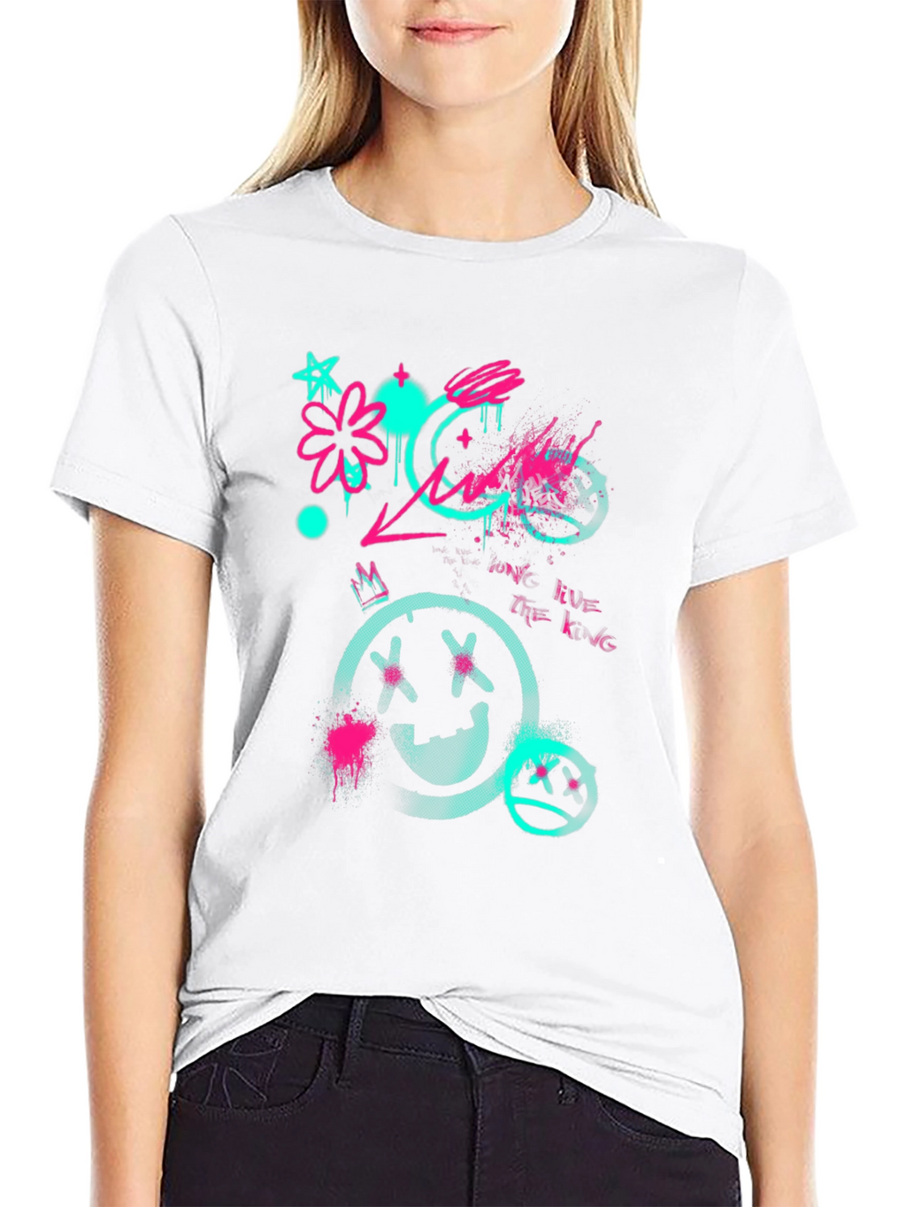 Graffiti Art T-Shirt - Unique Graphic Tee