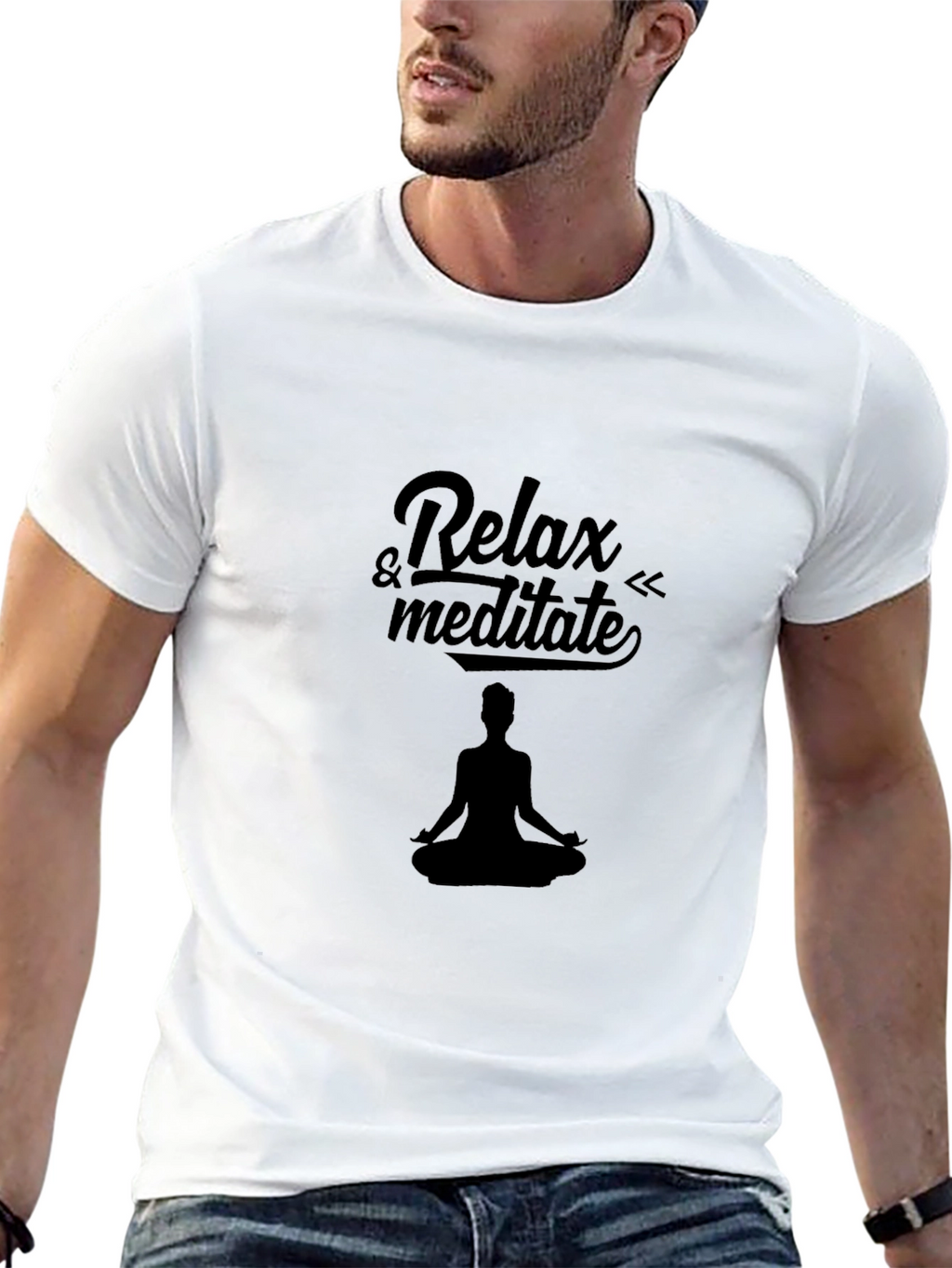 Relax & Meditate T-Shirt - Zen Style