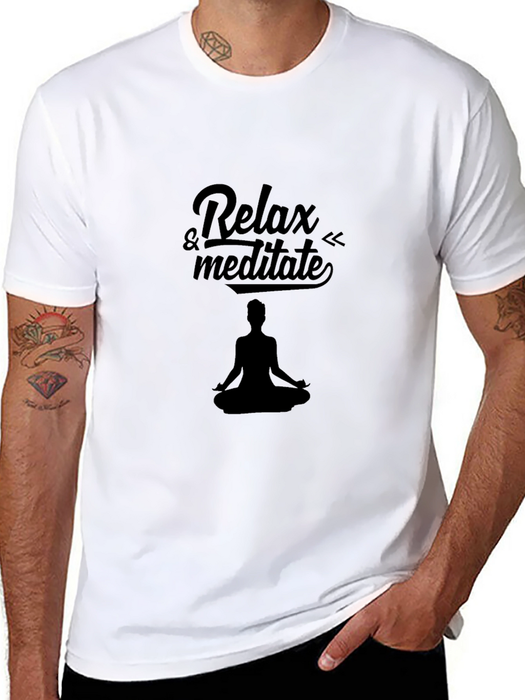 Relax & Meditate T-Shirt - Zen Style