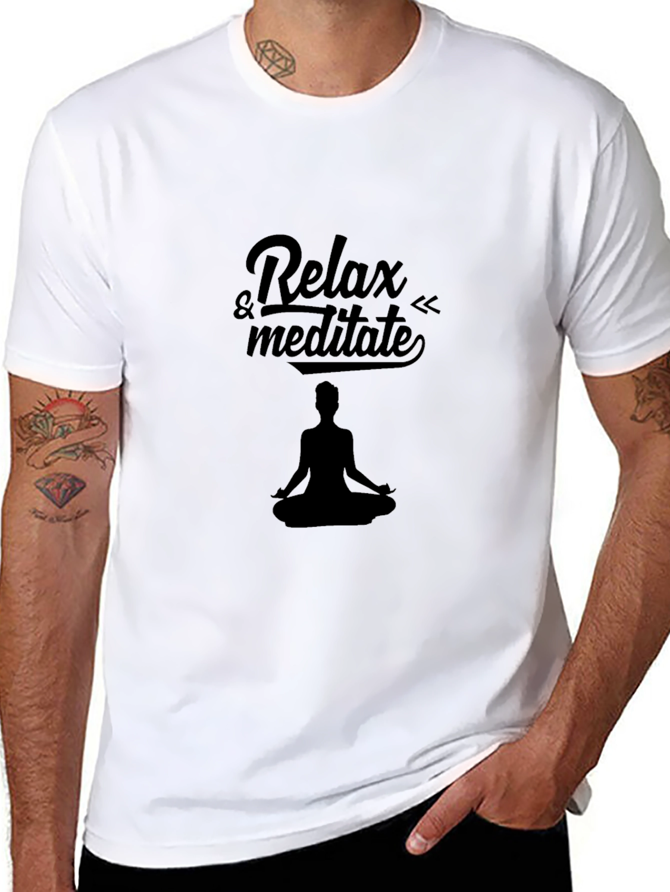 Relax & Meditate T-Shirt - Zen Style