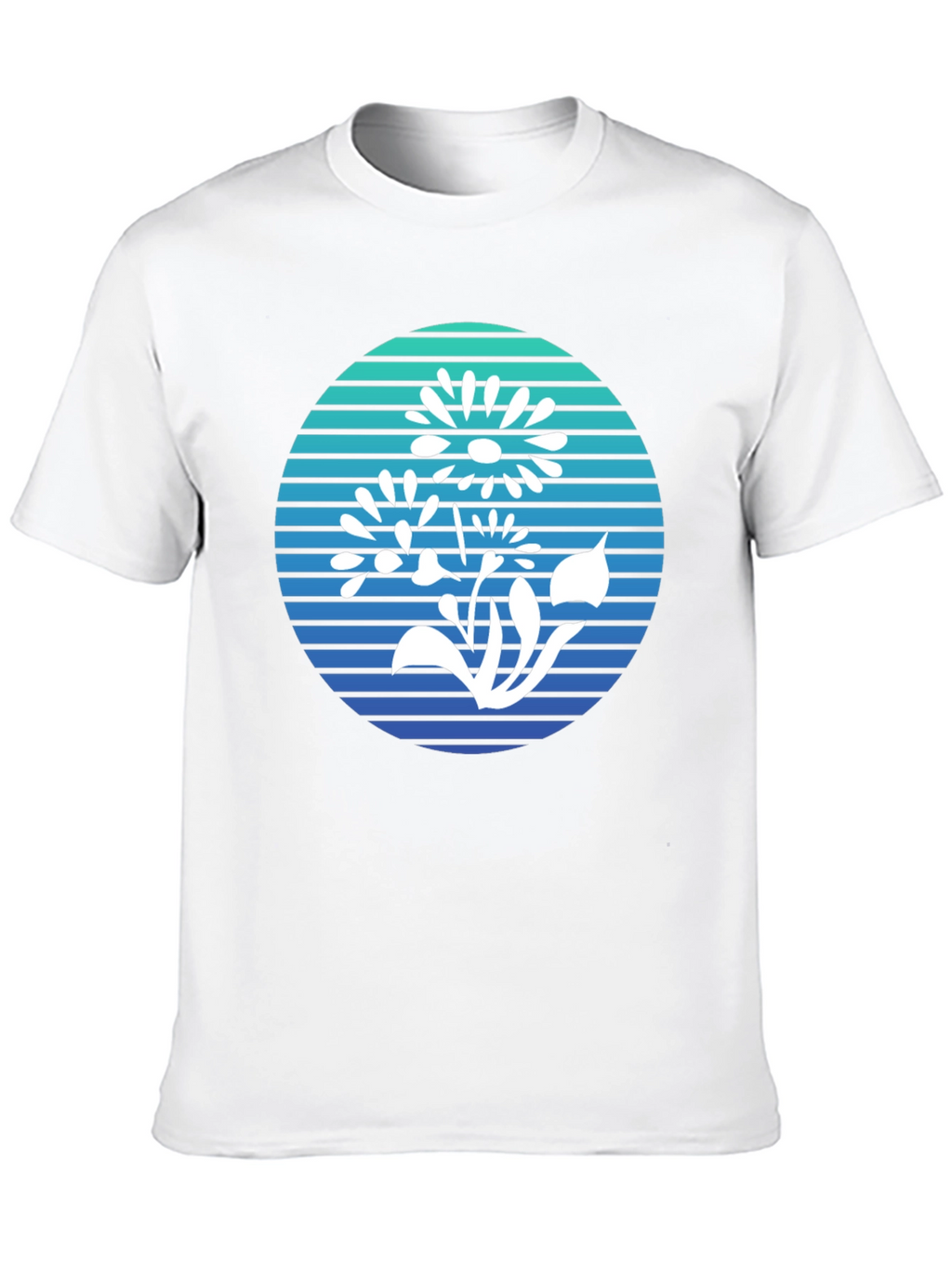 Floral Graphic Tee - Retro Style Comfort