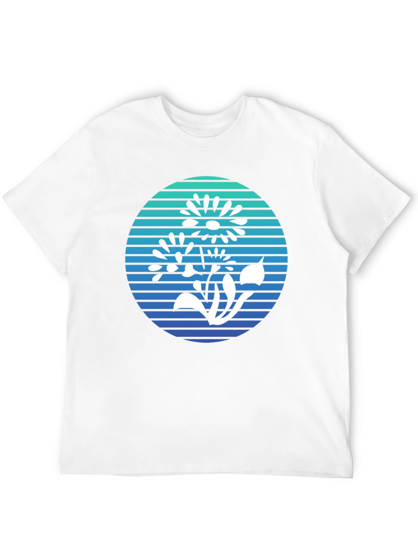Floral Graphic Tee - Retro Style Comfort
