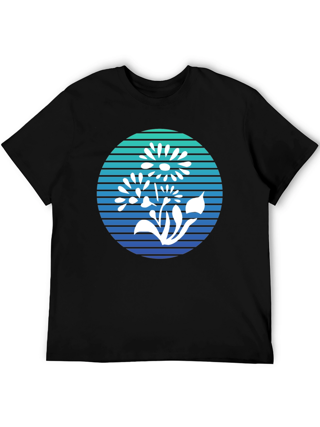Floral Graphic Tee - Retro Style Comfort