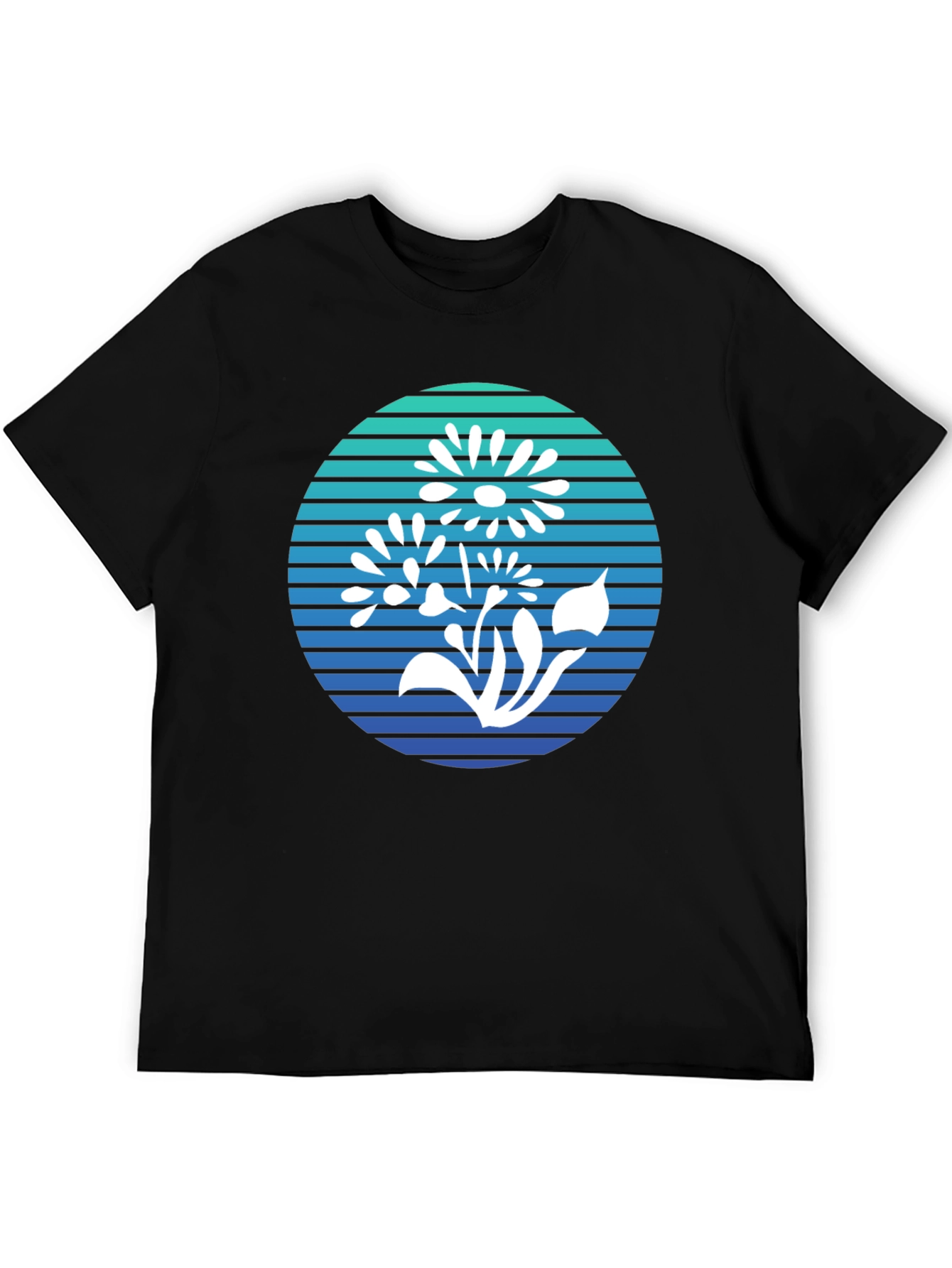 Floral Graphic Tee - Retro Style Comfort