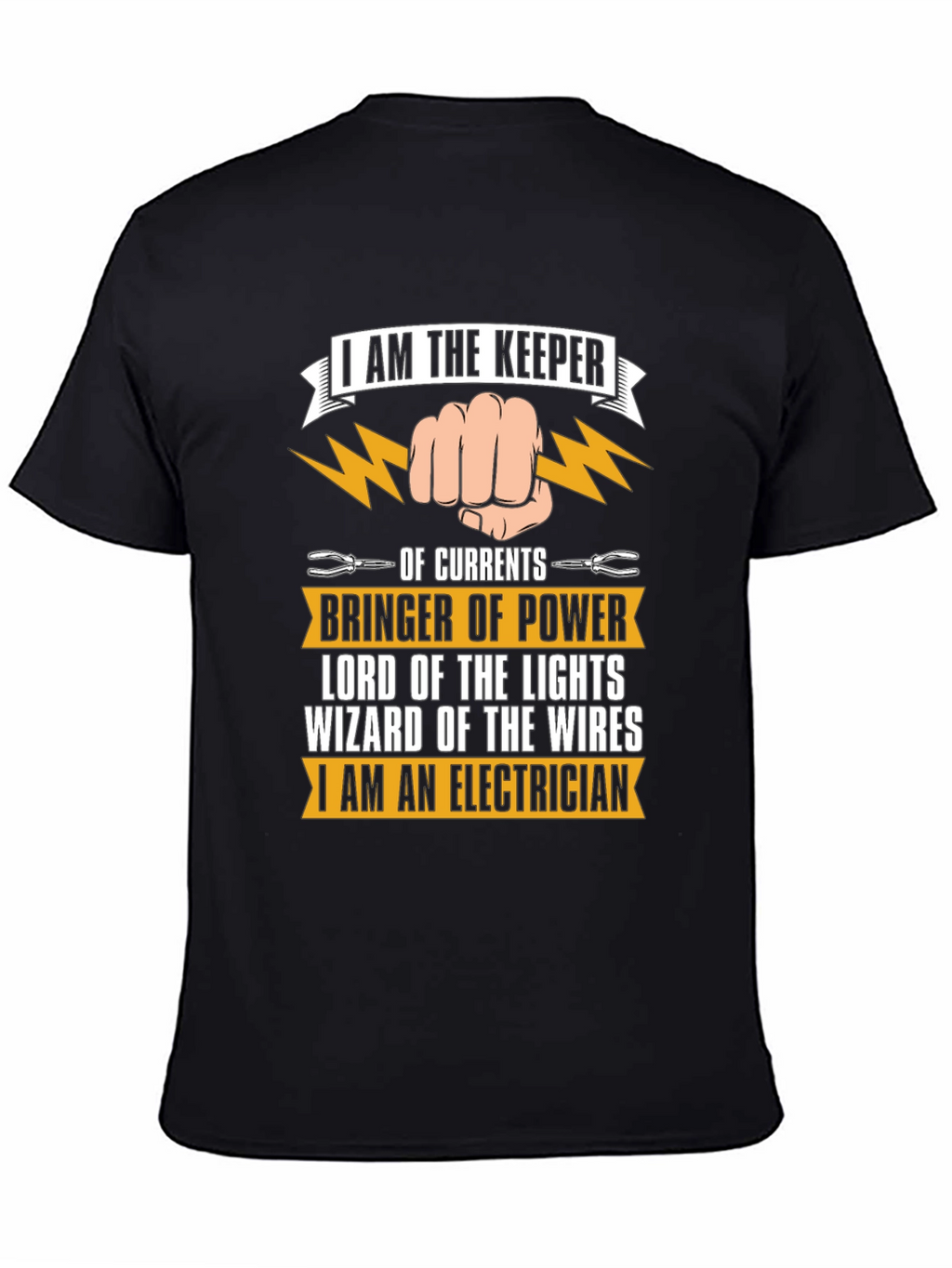Electrician T-Shirt - Keeper of Currents