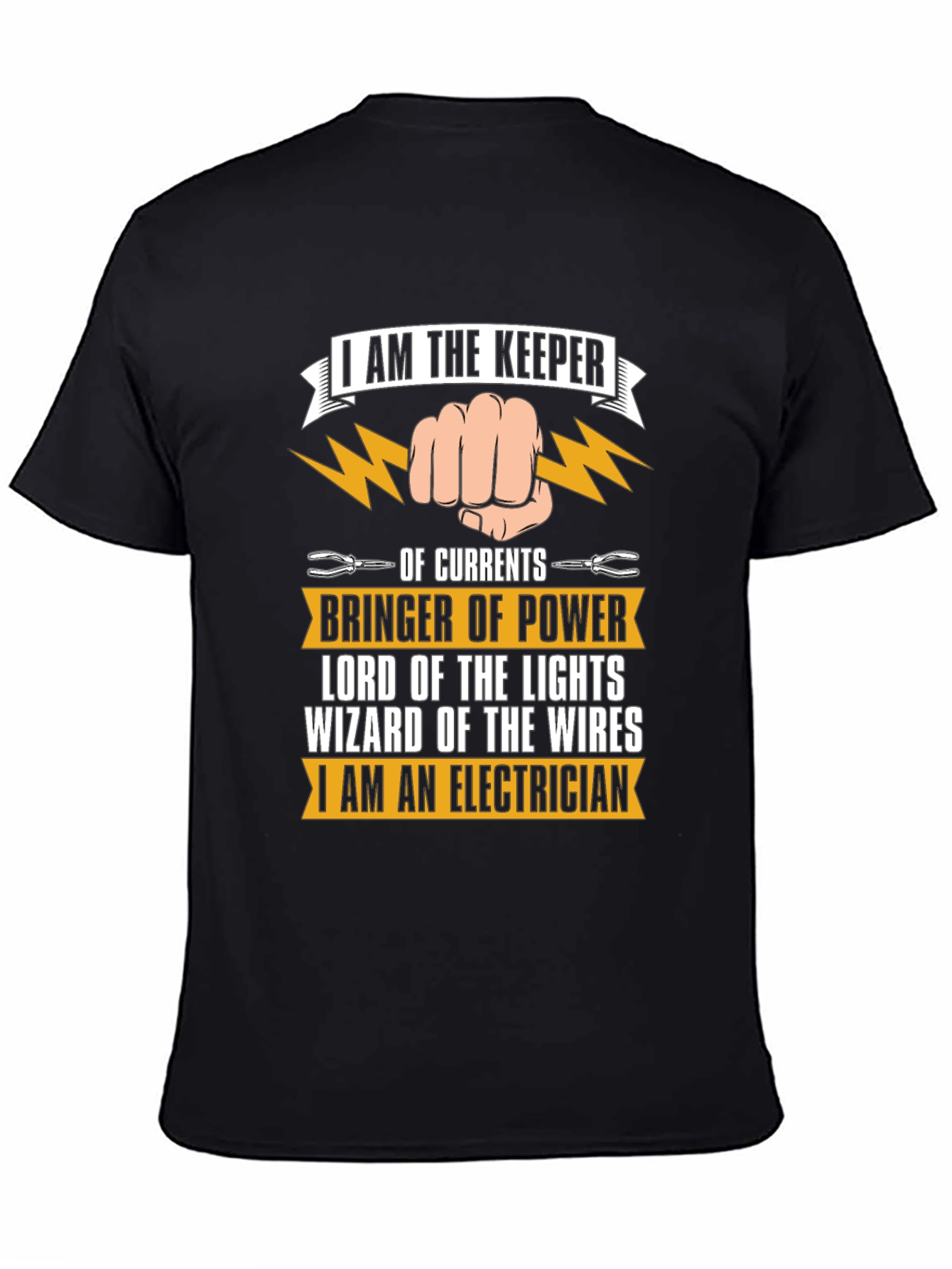 Electrician T-Shirt - Keeper of Currents