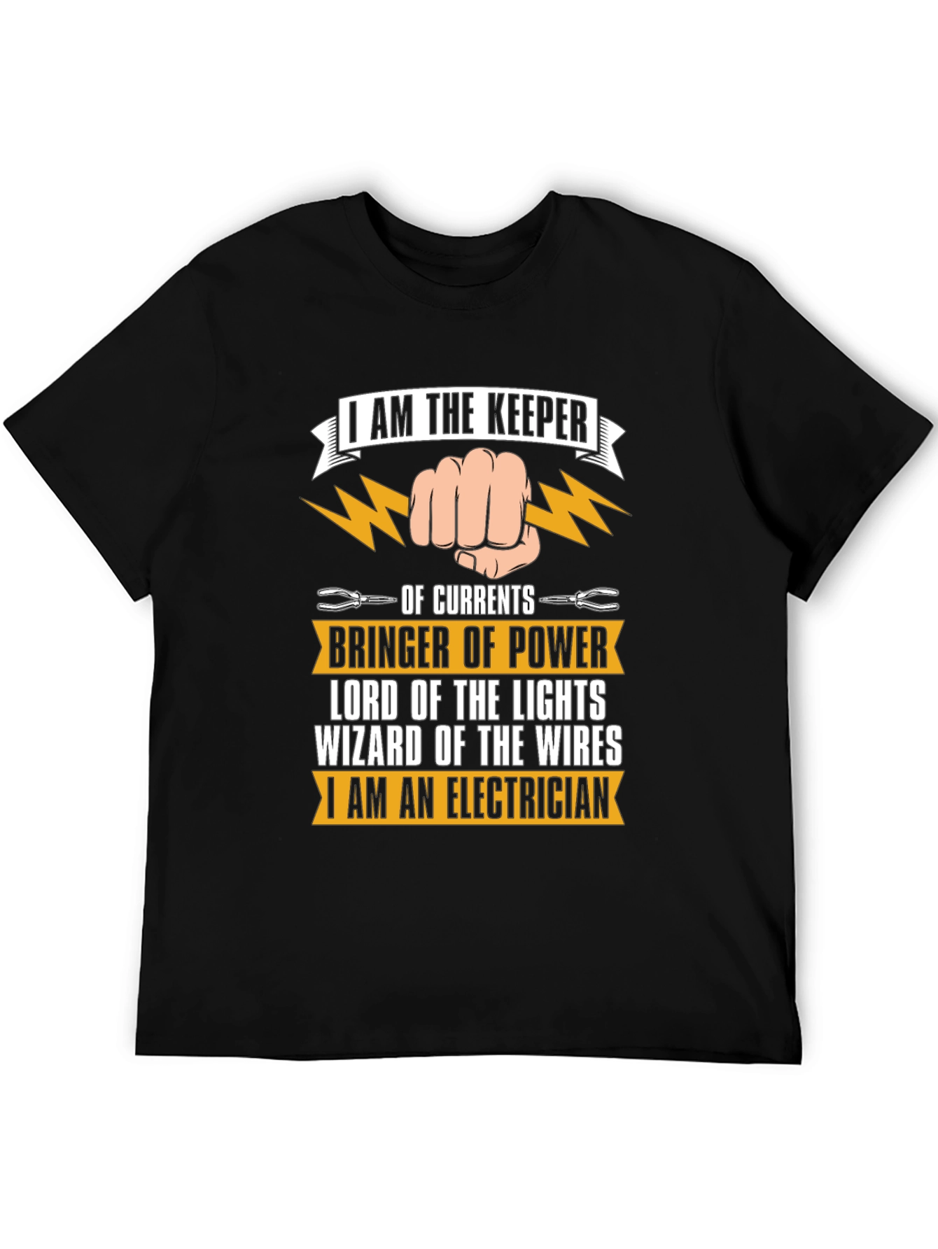 Electrician T-Shirt - Keeper of Currents