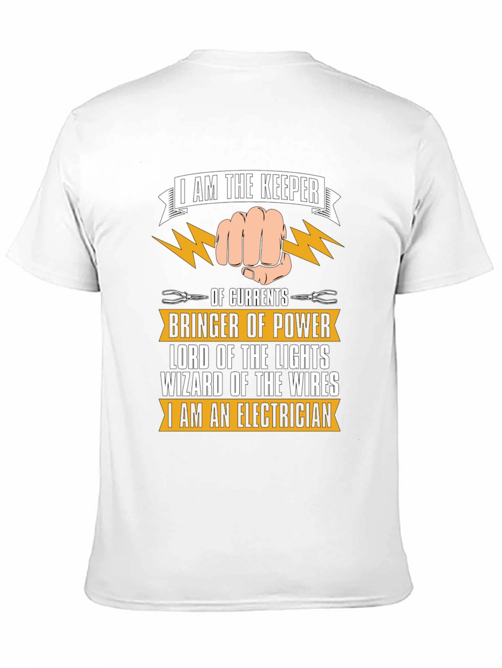 Electrician T-Shirt - Keeper of Currents