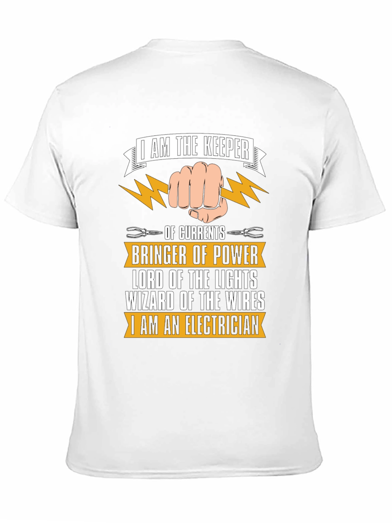 Electrician T-Shirt - Keeper of Currents