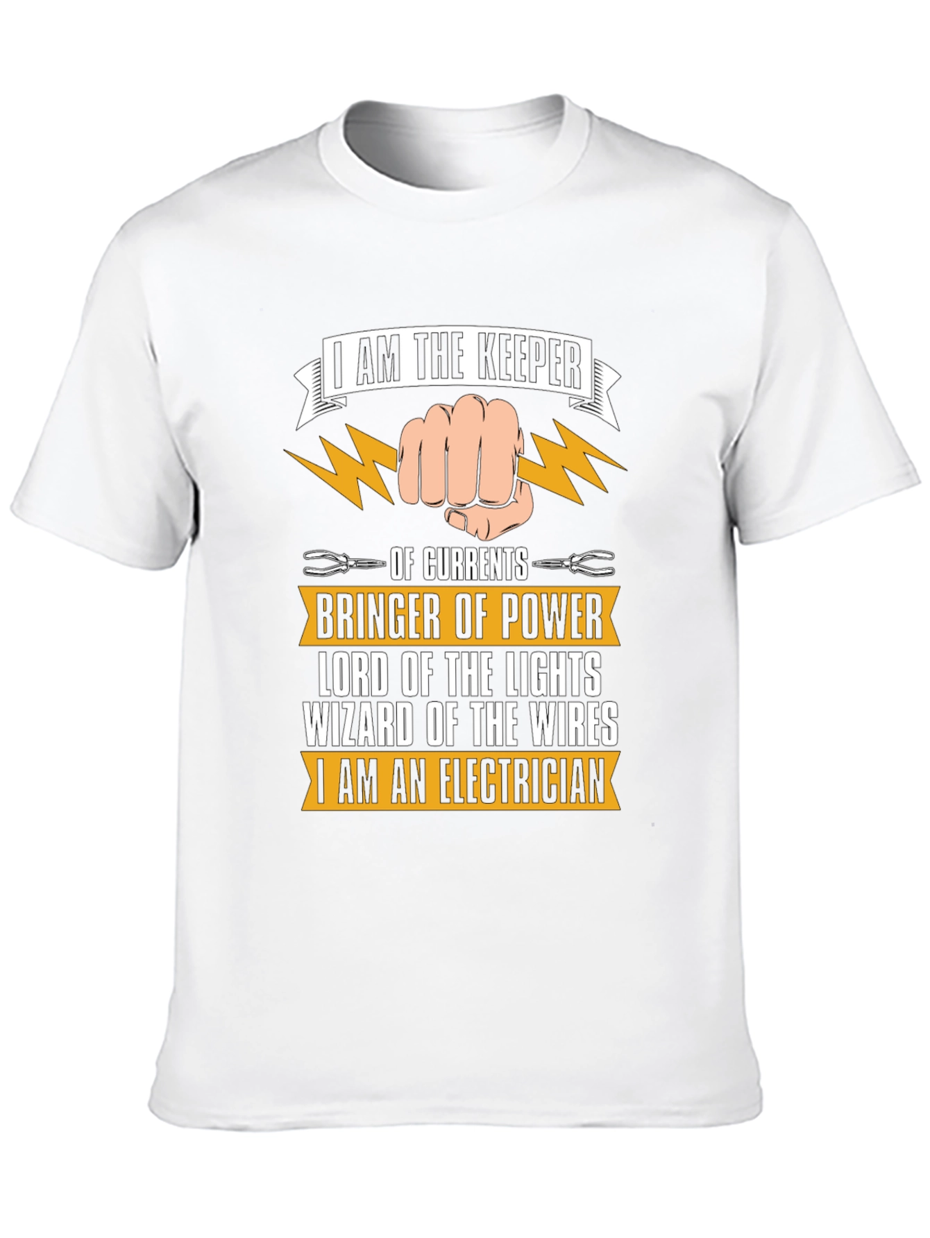 Electrician T-Shirt - Keeper of Currents