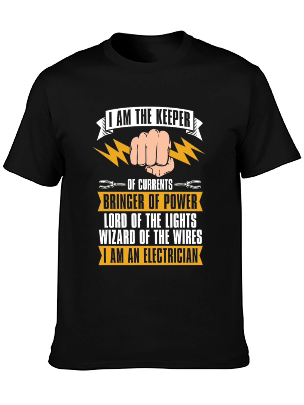 Electrician T-Shirt - Keeper of Currents