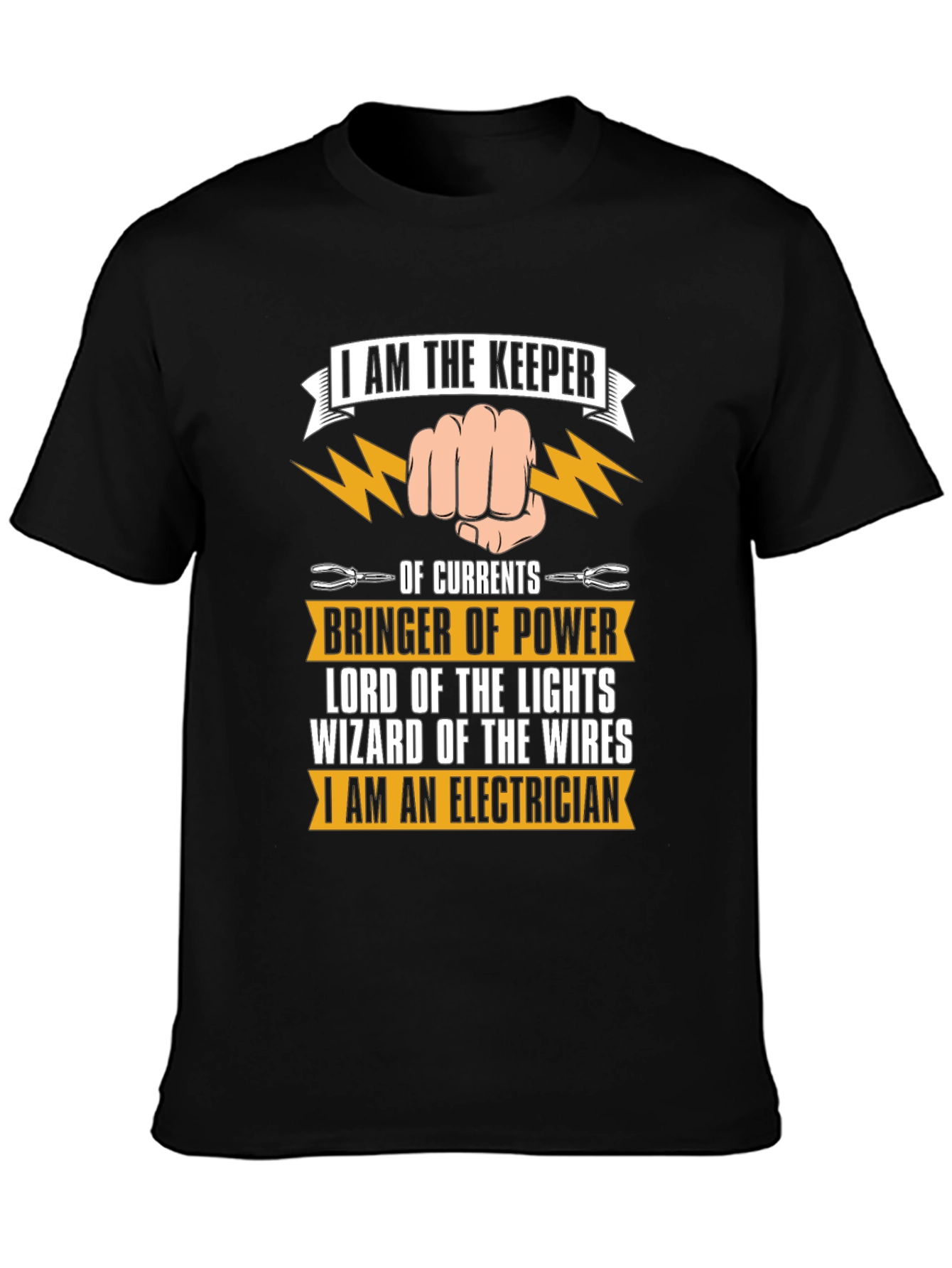 Electrician T-Shirt - Keeper of Currents