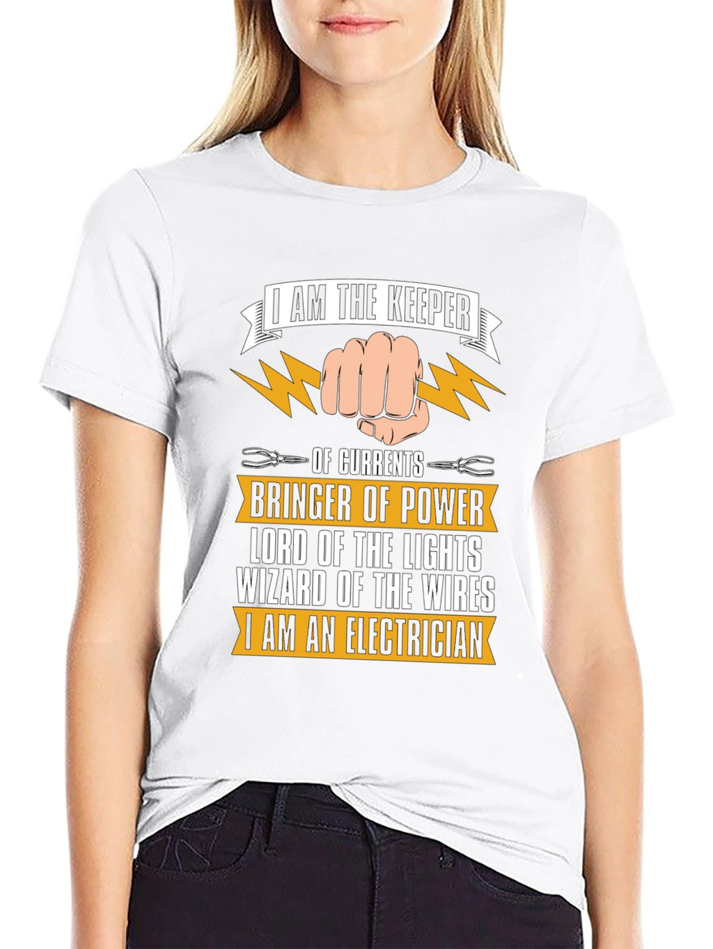 Electrician T-Shirt - Keeper of Currents