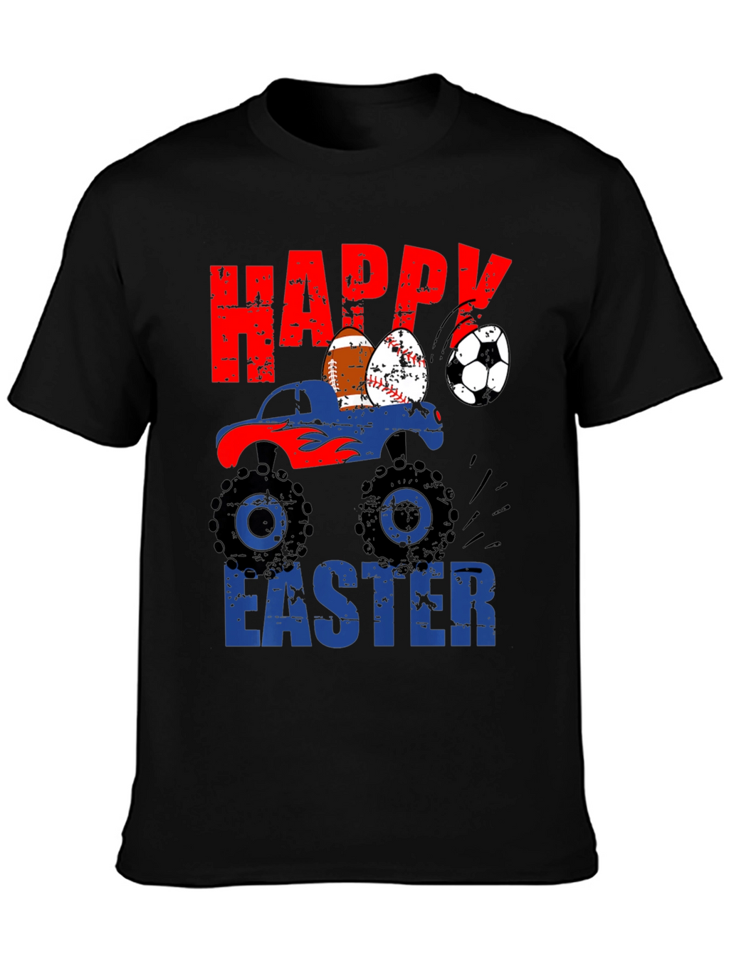 Happy Easter Monster Truck T-Shirt