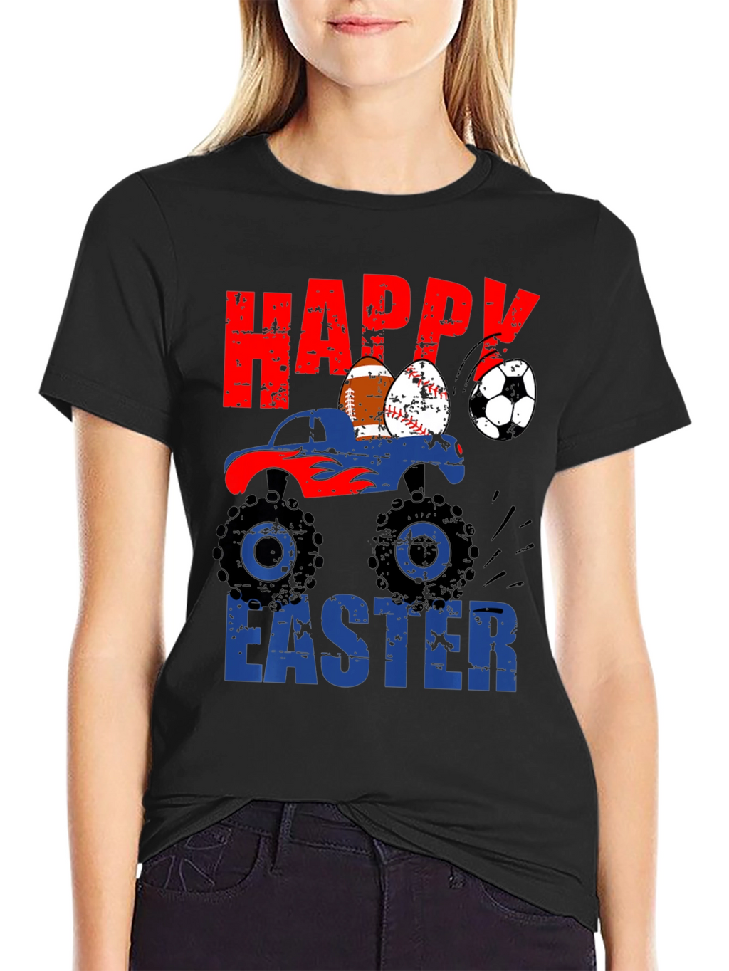 Happy Easter Monster Truck T-Shirt