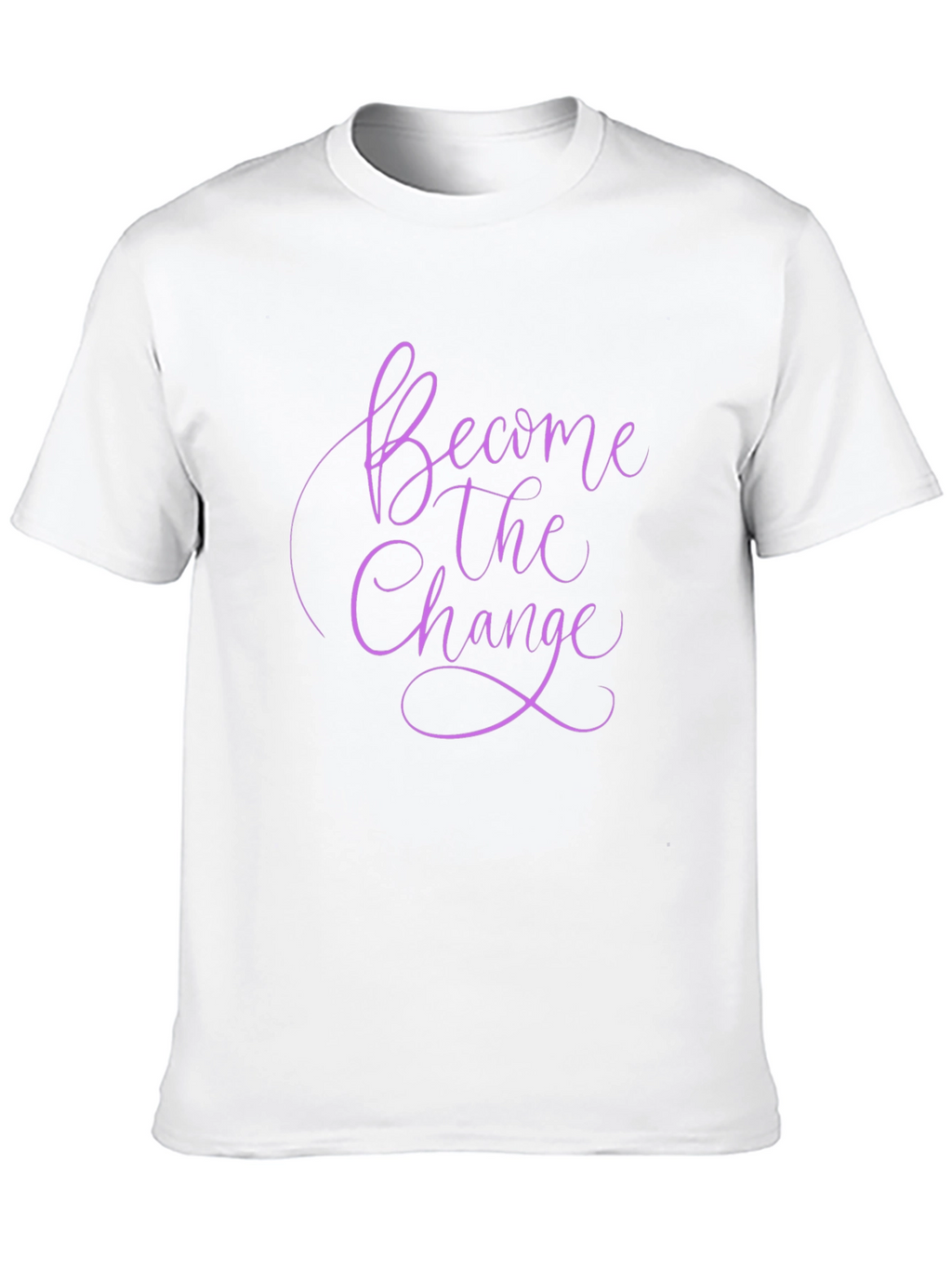 Become The Change Graphic Tee - Stylish Black T-Shirt