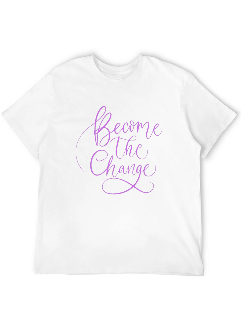 Become The Change Graphic Tee - Stylish Black T-Shirt