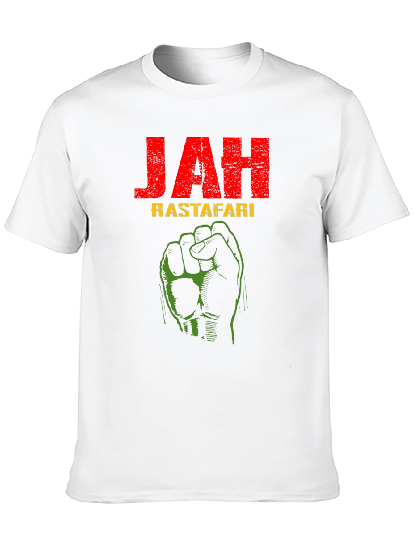 JAH Rastafari Fist Graphic T-Shirt