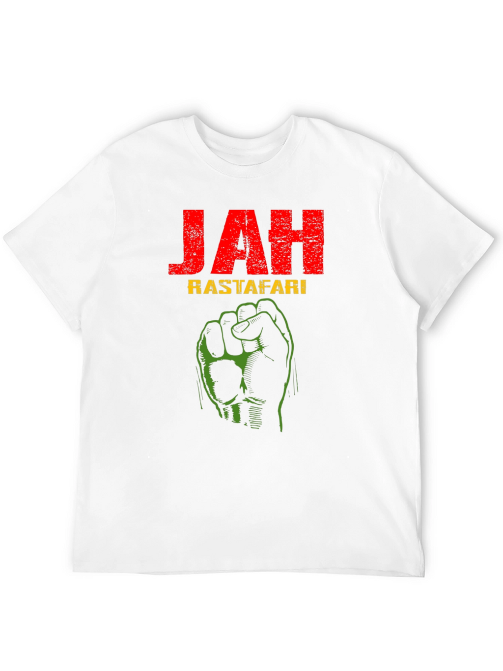 JAH Rastafari Fist Graphic T-Shirt