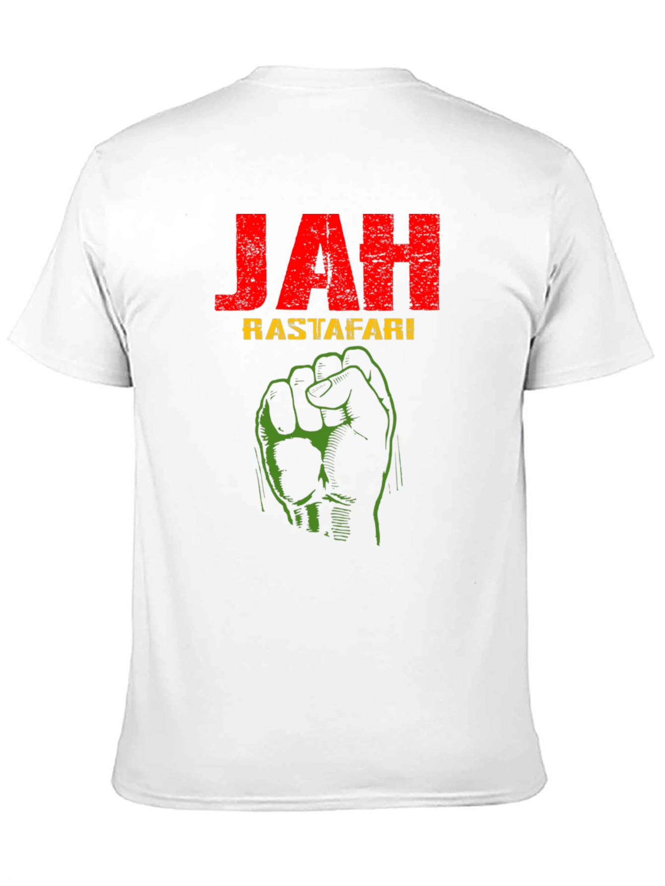 JAH Rastafari Fist Graphic T-Shirt