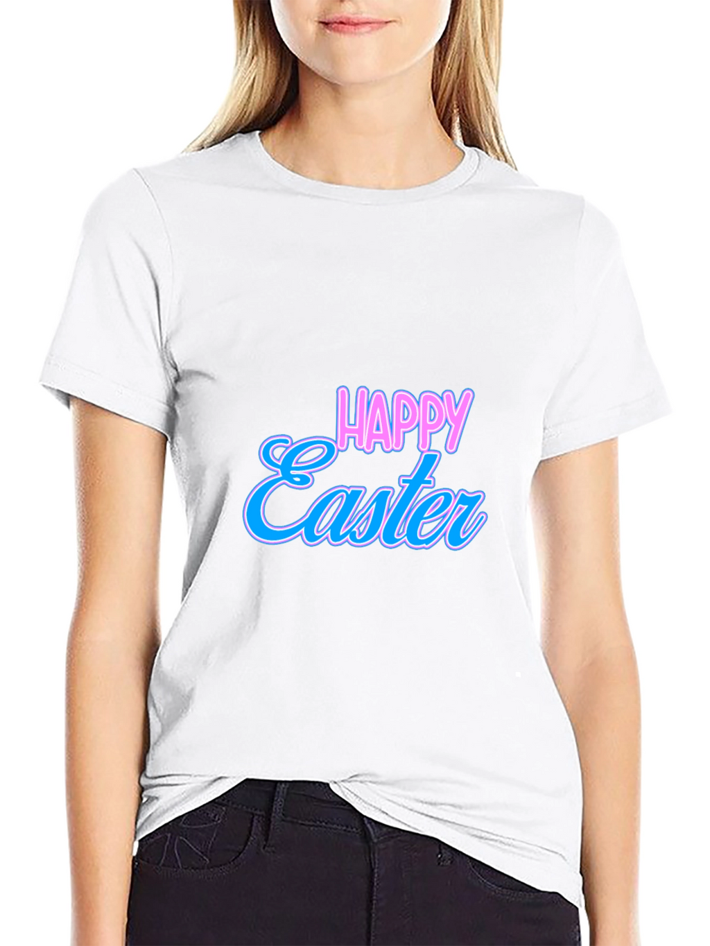 Happy Easter T-Shirt - Stylish Holiday Apparel