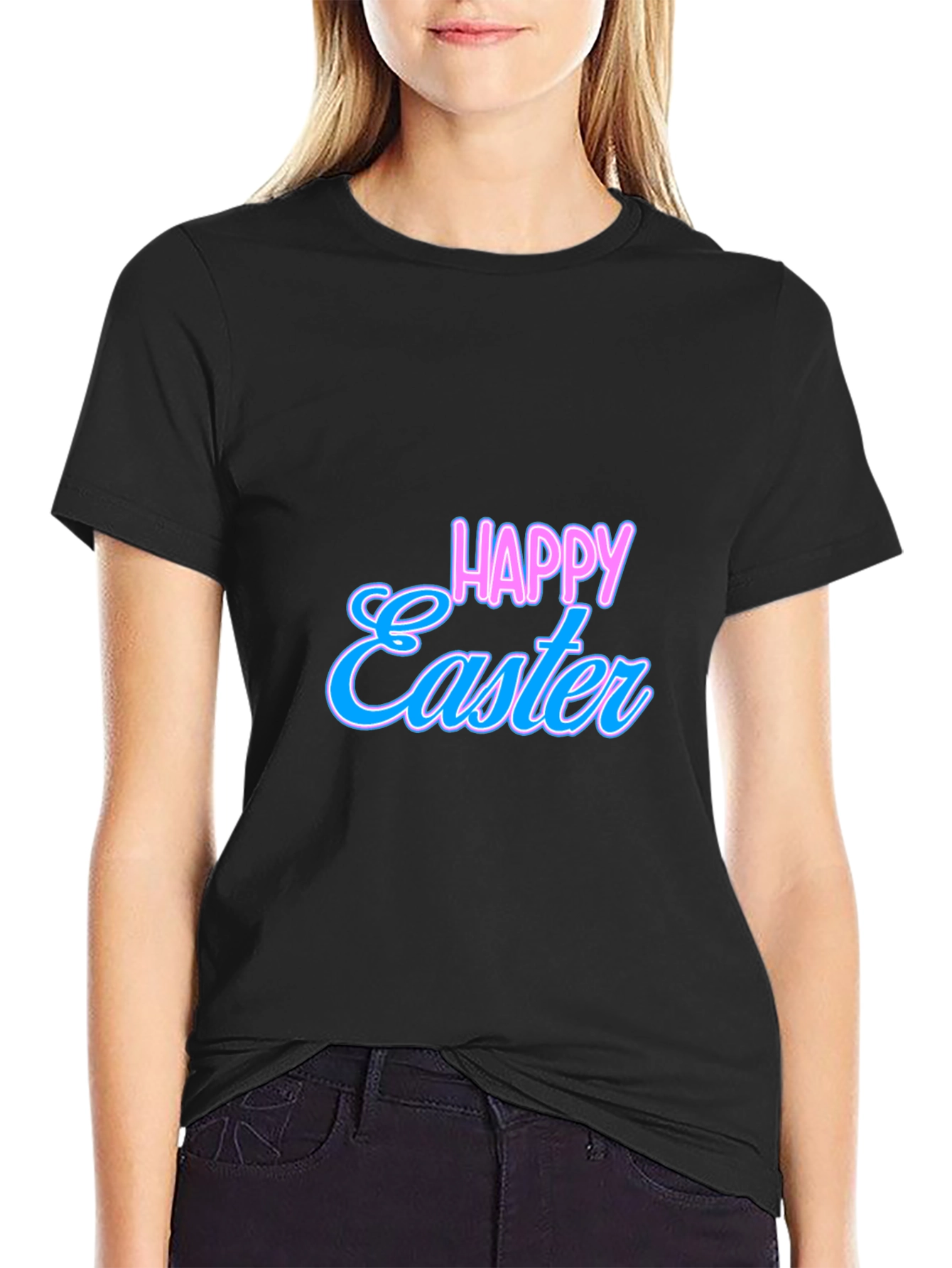 Happy Easter T-Shirt - Stylish Holiday Apparel
