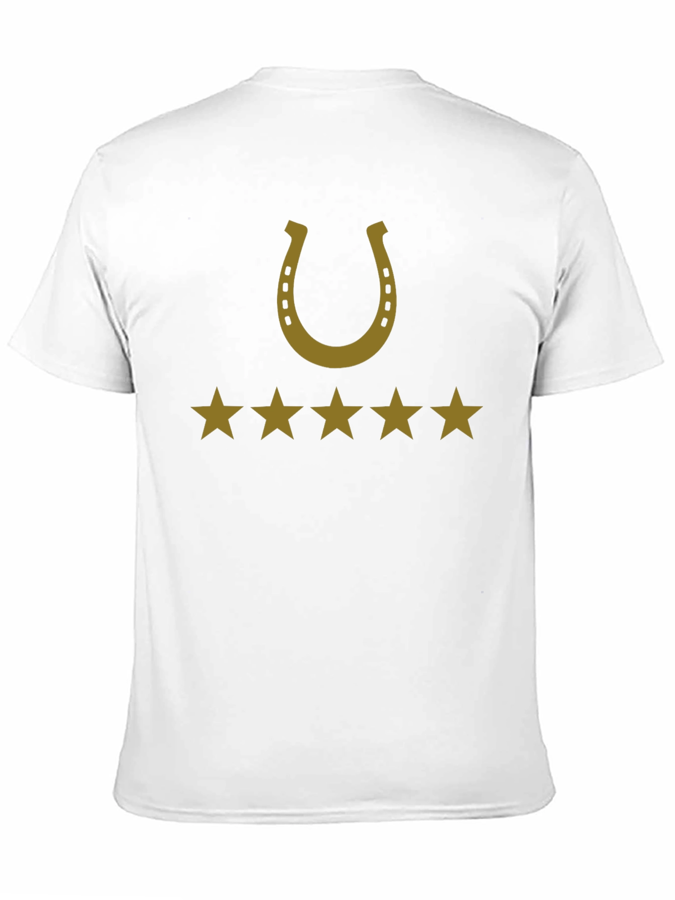 Lucky Horseshoe Star Graphic T-Shirt