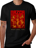 Nazca Lines Peru T-Shirt - Black