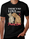 Puppy Love T-Shirt Cute Dog & Cat Tee