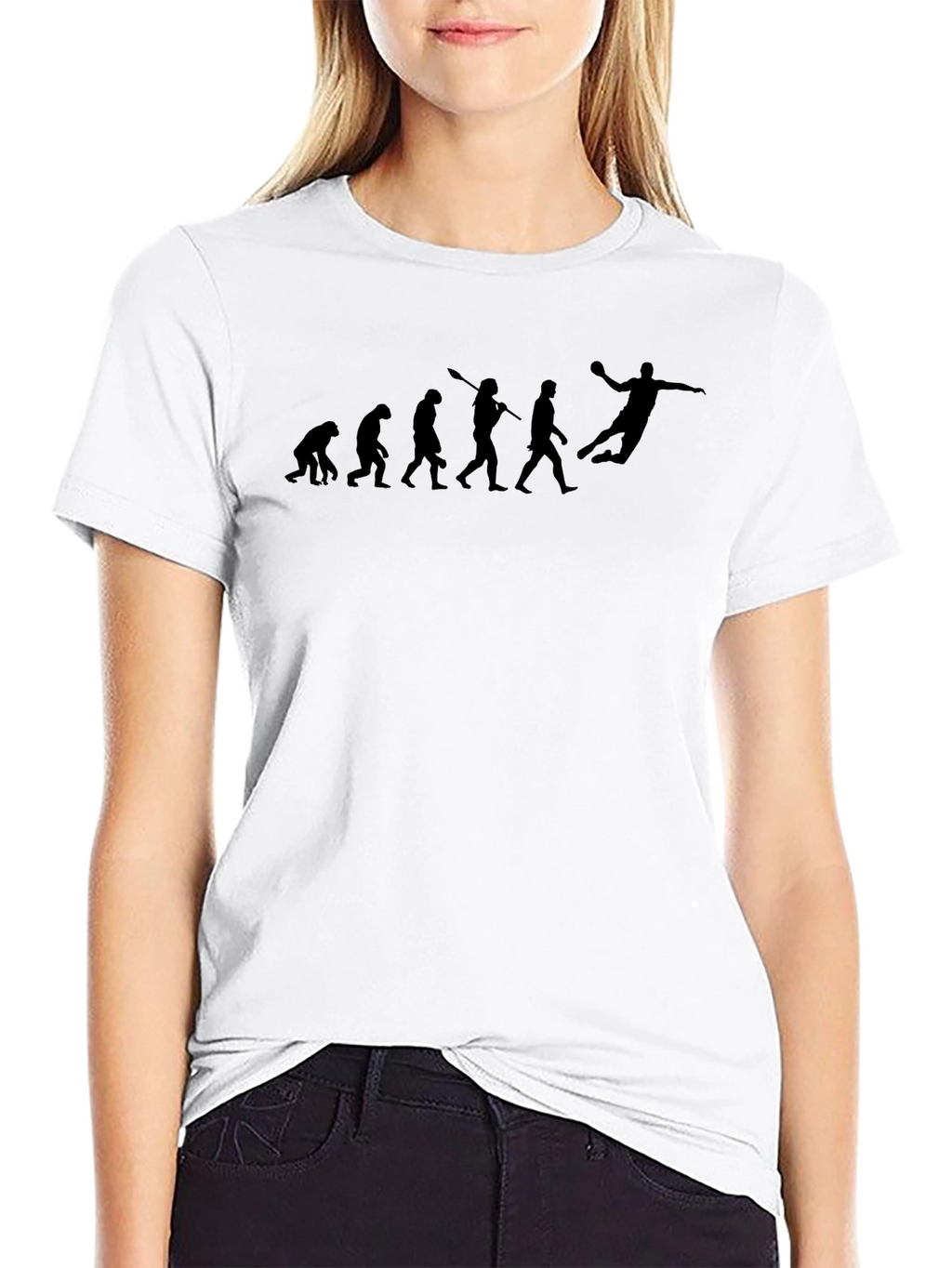 Handball Evolution T-Shirt - Funny Sport Tee