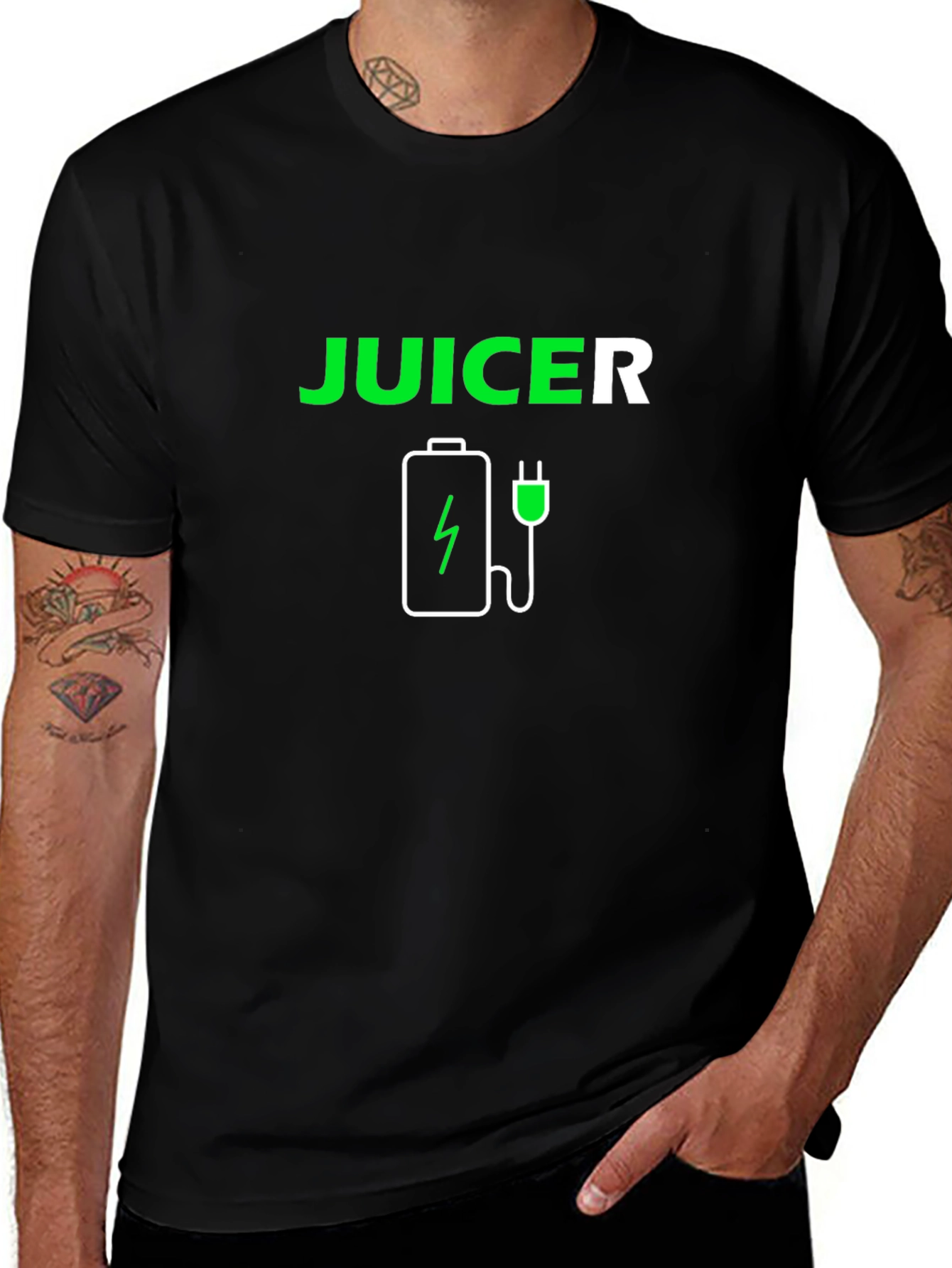 Juicer Graphic Black T-Shirt