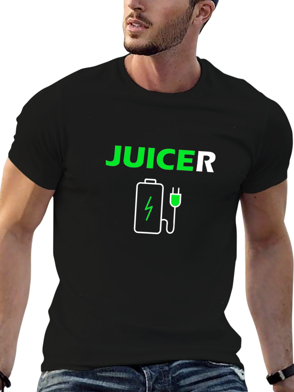 Juicer Graphic Black T-Shirt